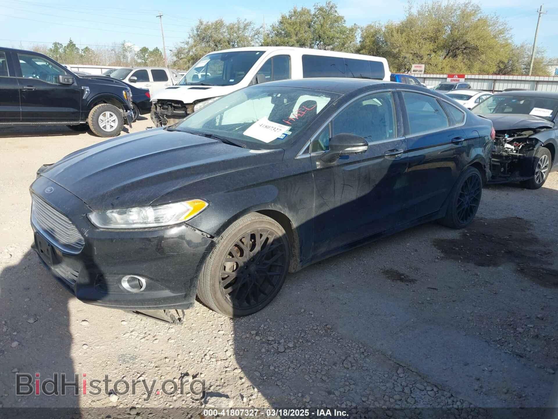 2014 FORD FUSION - VIN: 3FA6P0K97ER135555 - Фото 2