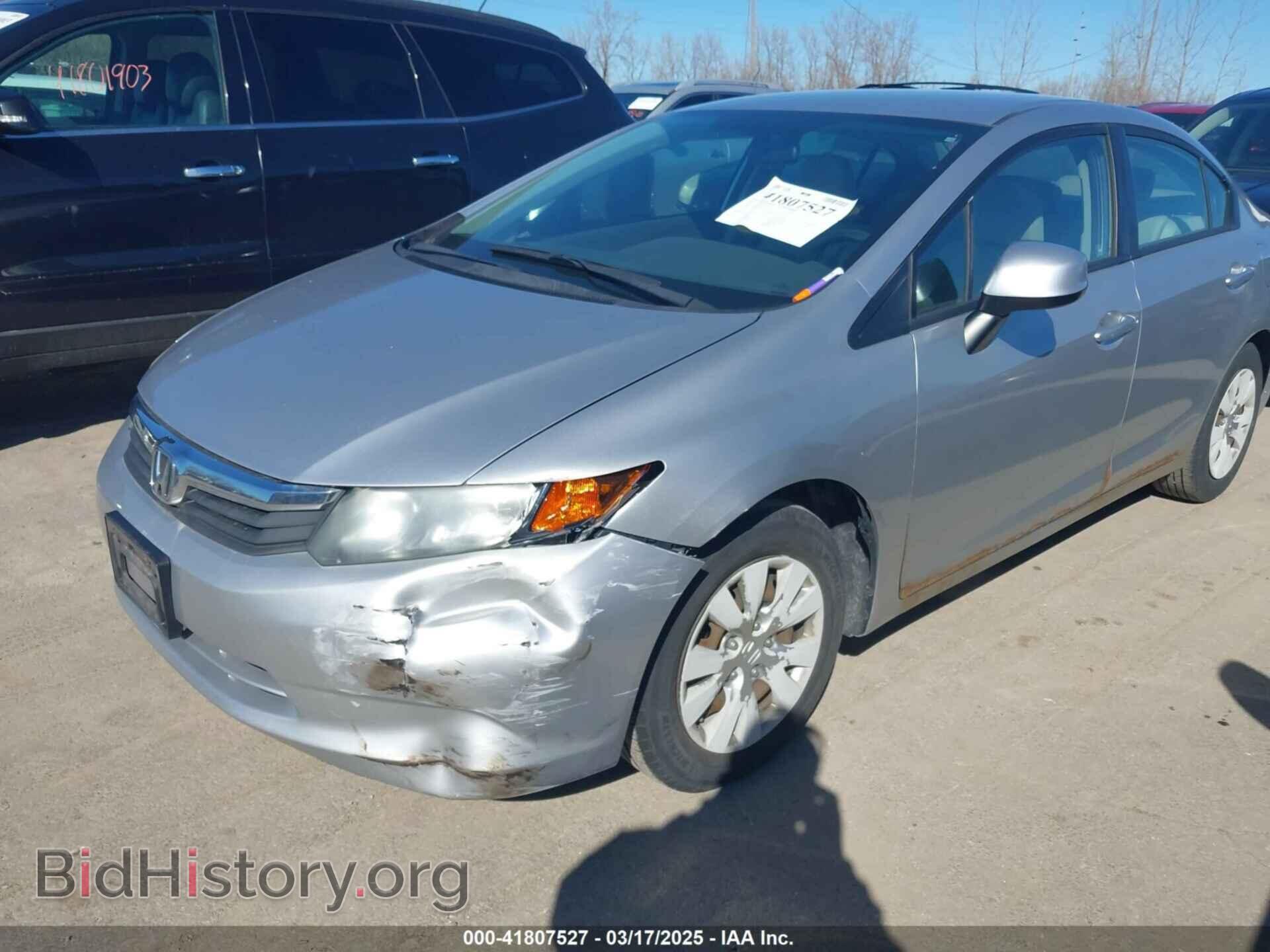 2012 HONDA CIVIC - VIN: 19XFB2F51CE098437 - Фото 2