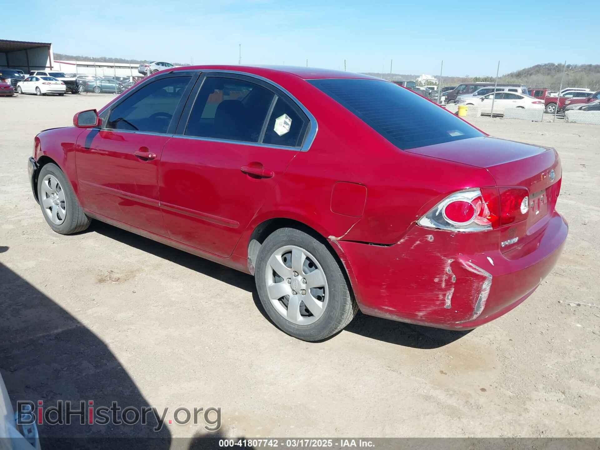 2008 KIA OPTIMA - VIN: KNAGE123785256547 - Фото 3