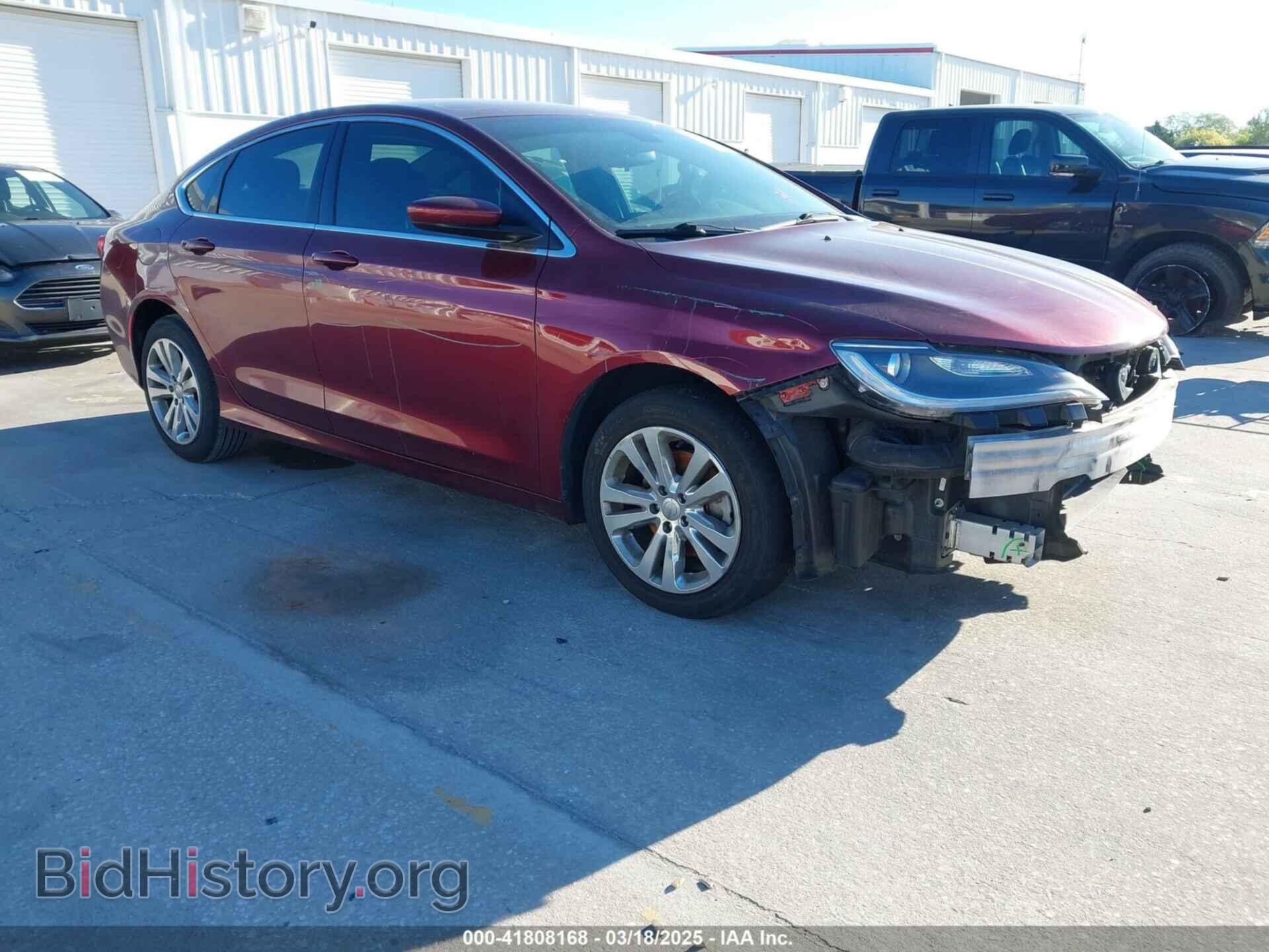 Фотография 1C3CCCFBXGN188056 - CHRYSLER 200 2016
