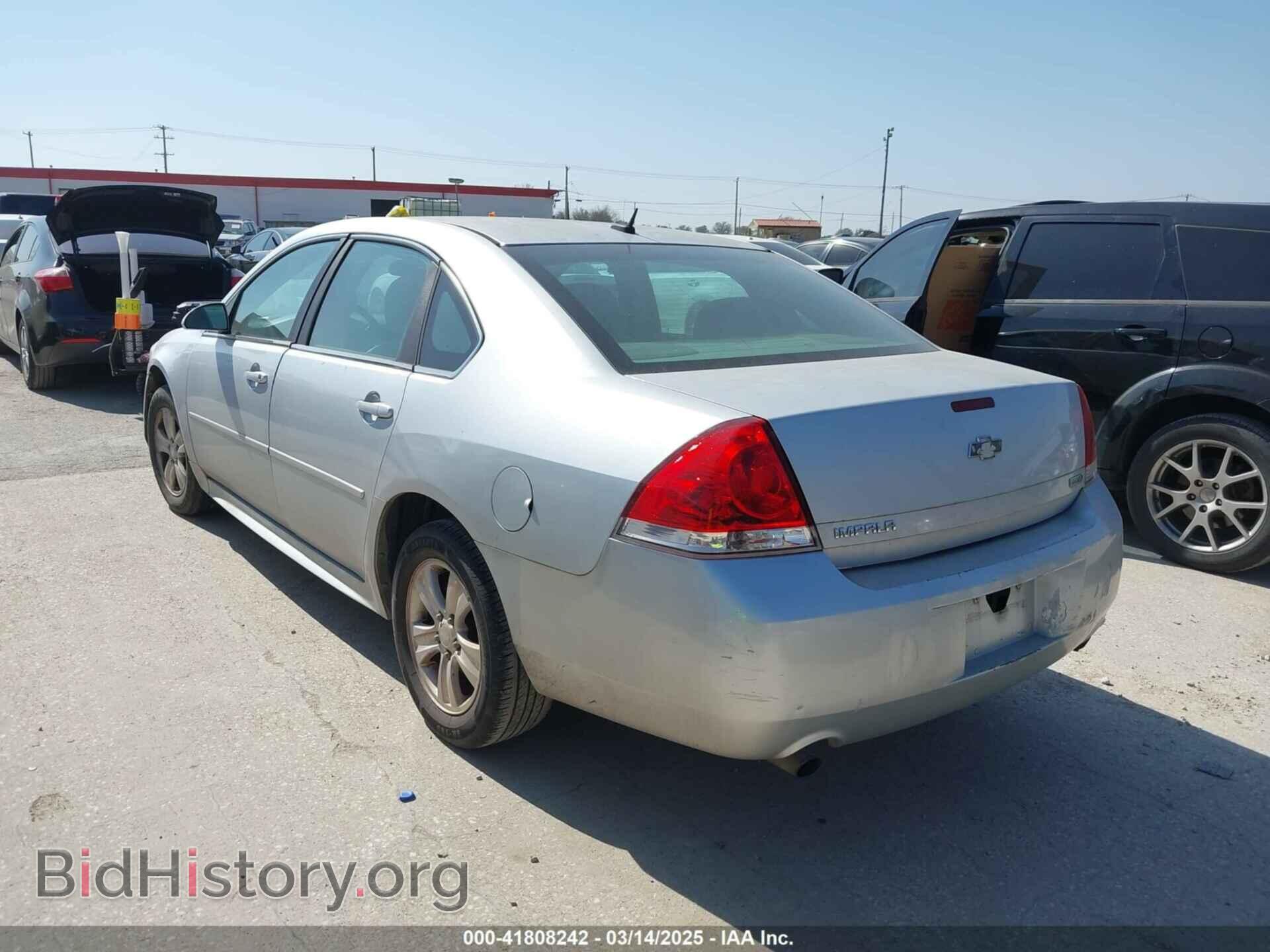 2012 CHEVROLET IMPALA - VIN: 2G1WF5E30C1253068 - Фото 3