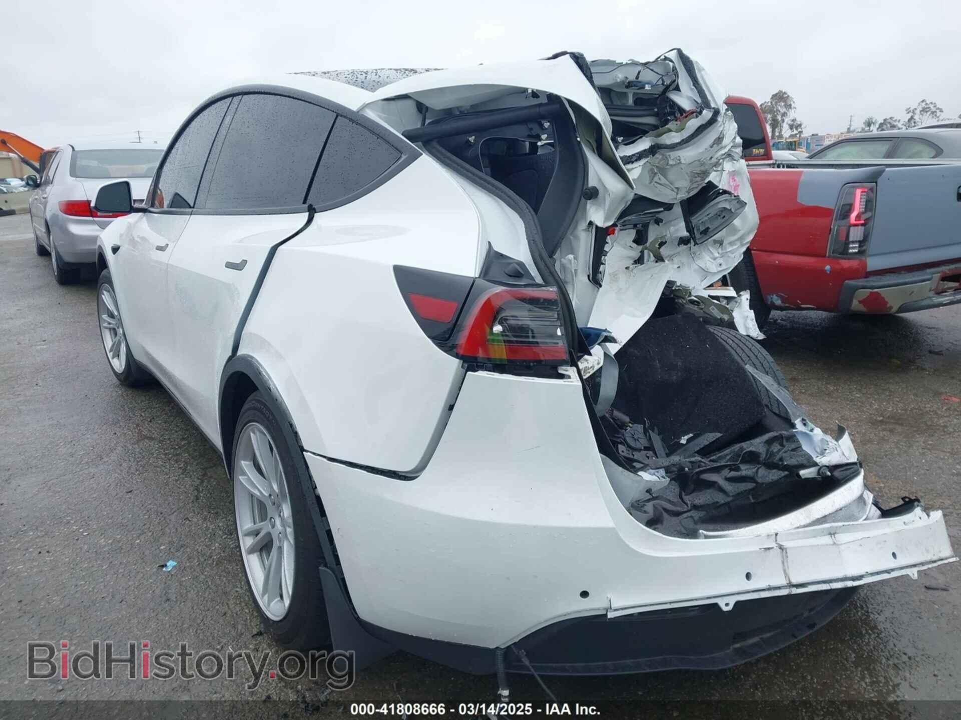 2021 TESLA MODEL Y - VIN: 5YJYGAEE2MF260142 - Фото 3