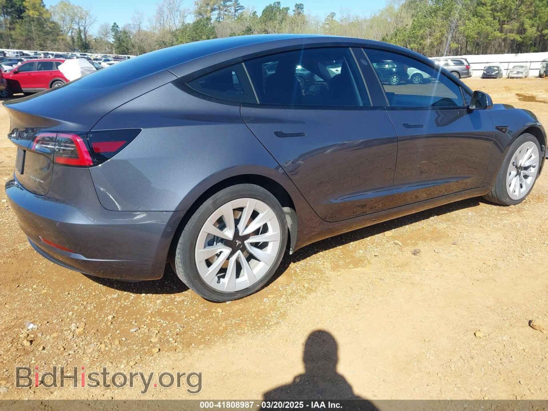2022 TESLA MODEL 3 - VIN: 5YJ3E1EB3NF309632 - Фото 4