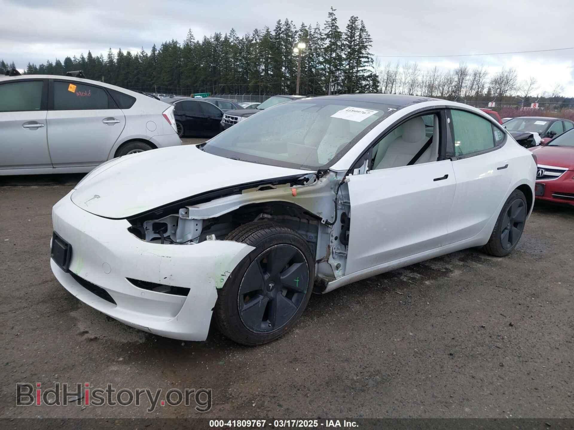 2021 TESLA MODEL 3 - VIN: 5YJ3E1EB3MF856009 - Photo 2