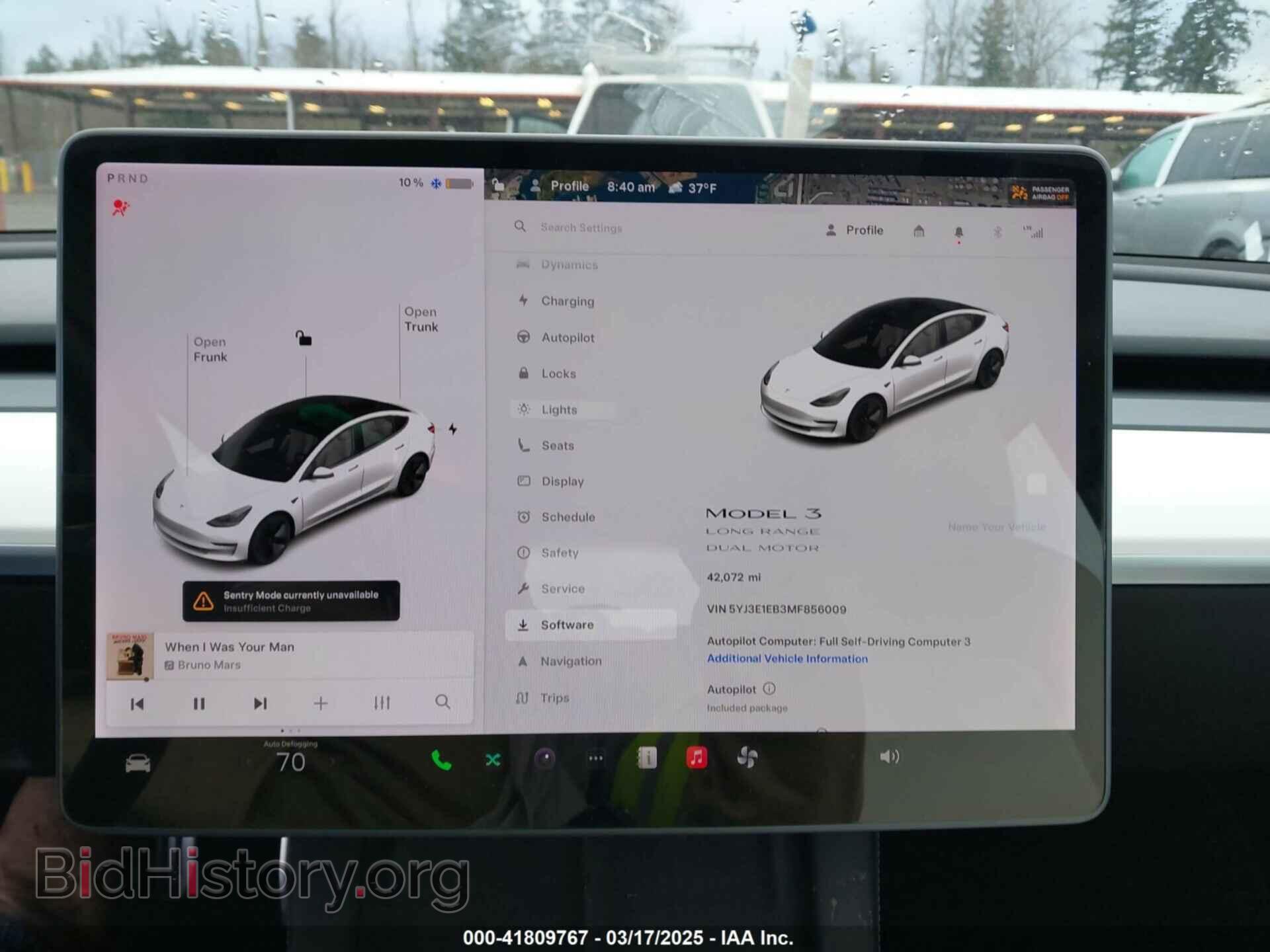 2021 TESLA MODEL 3 - VIN: 5YJ3E1EB3MF856009 - Photo 7