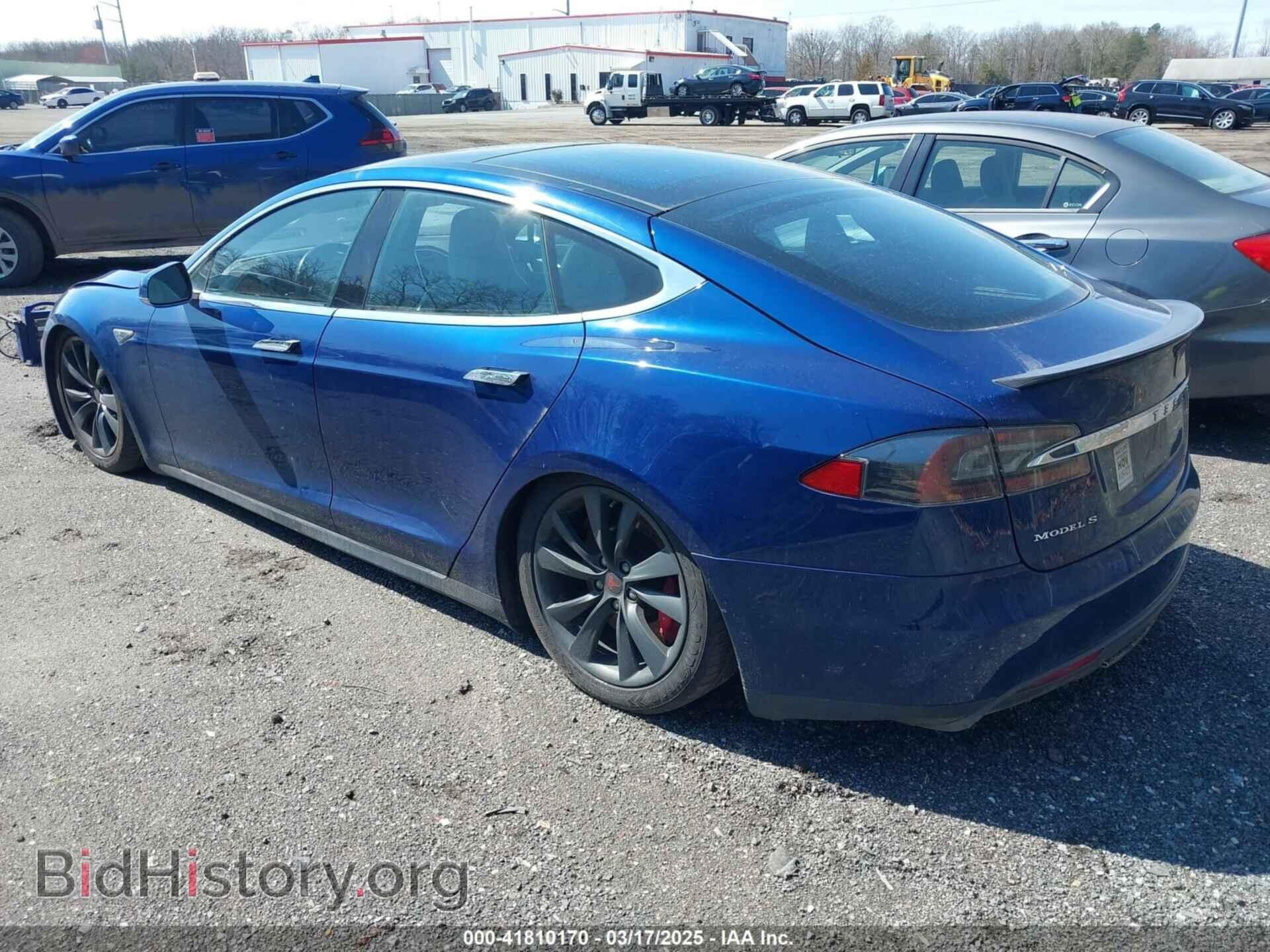 2015 TESLA MODEL S - VIN: 5YJSA1E45FF100323 - Фото 3