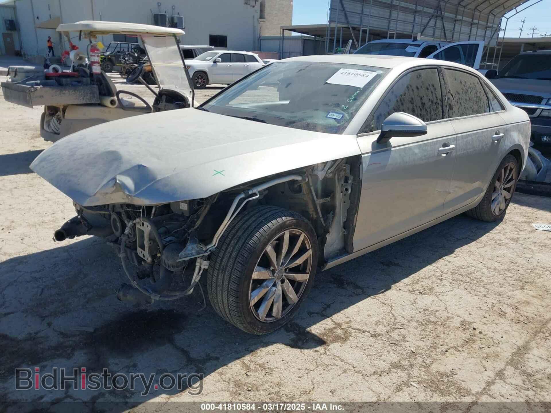 2017 AUDI A4 - VIN: WAUGMAF40HN058723 - Фото 2