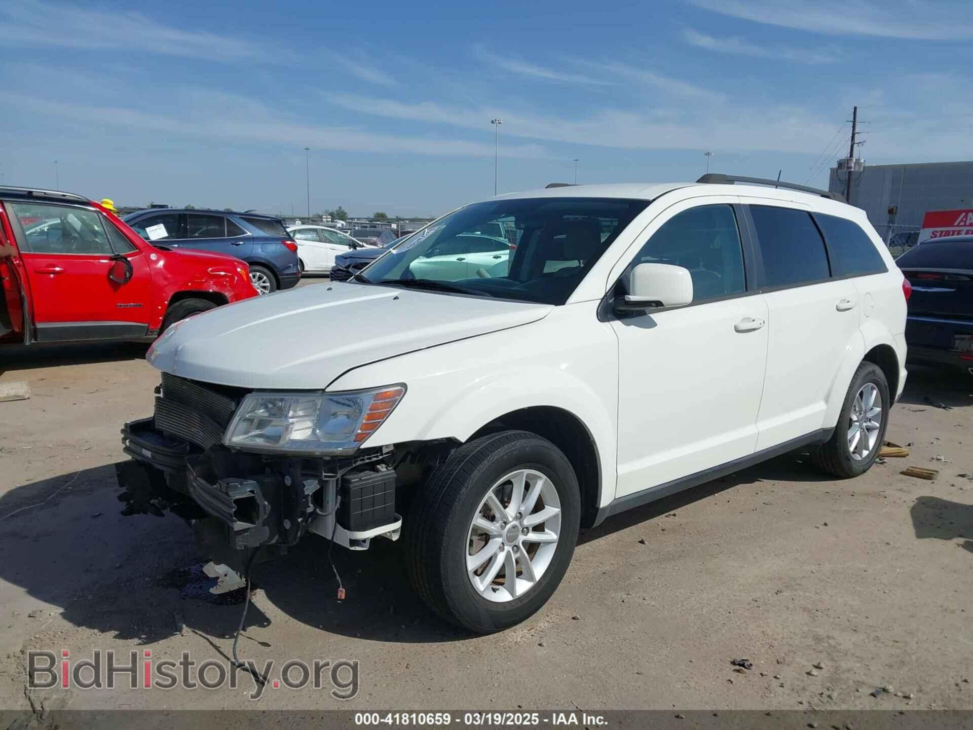 2016 DODGE JOURNEY - VIN: 3C4PDDBG7GT208958 - Фото 2