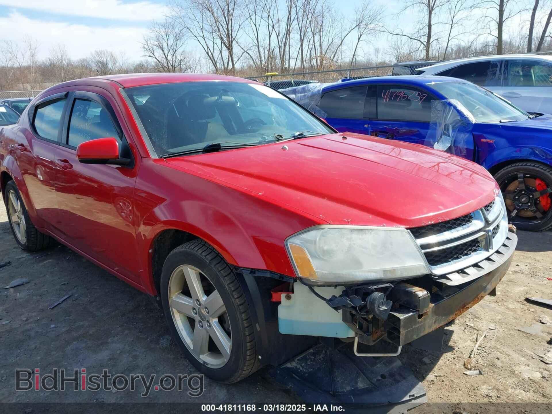 Photo 1C3CDZCB2CN147693 - DODGE AVENGER 2012