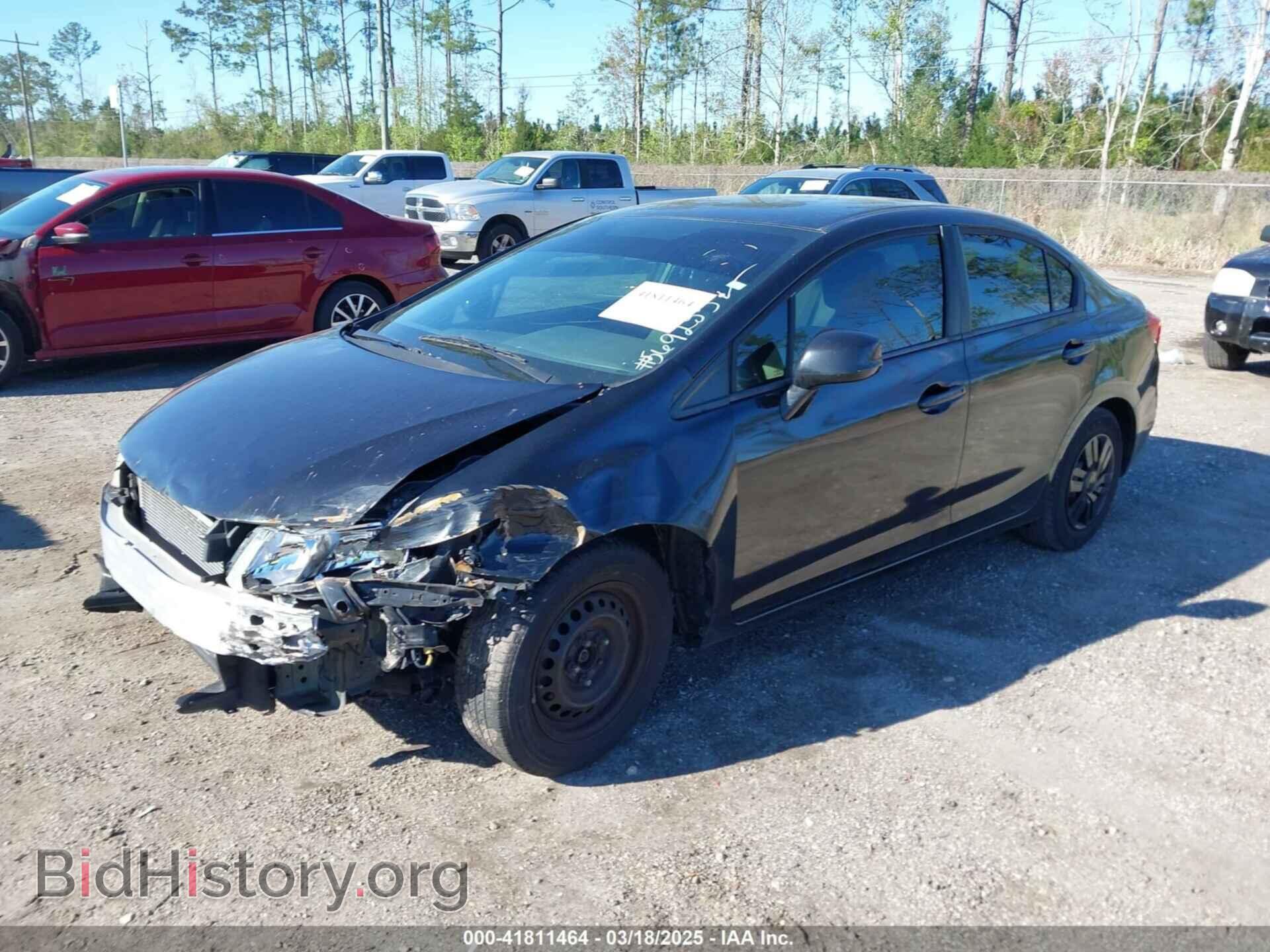2012 HONDA CIVIC - VIN: 2HGFB2F59CH569255 - Фото 2