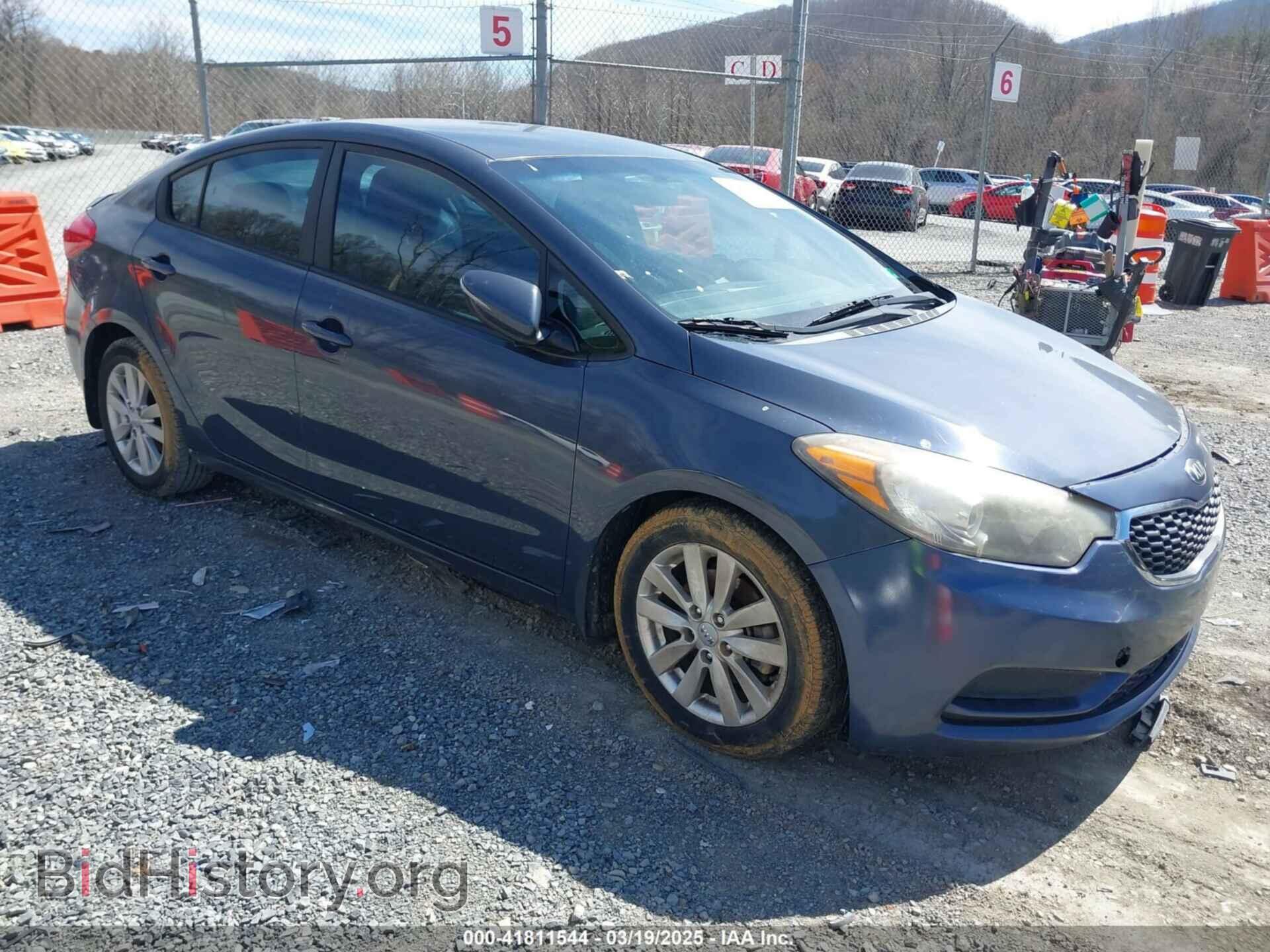 Photo KNAFX4A67E5154941 - KIA FORTE 2014