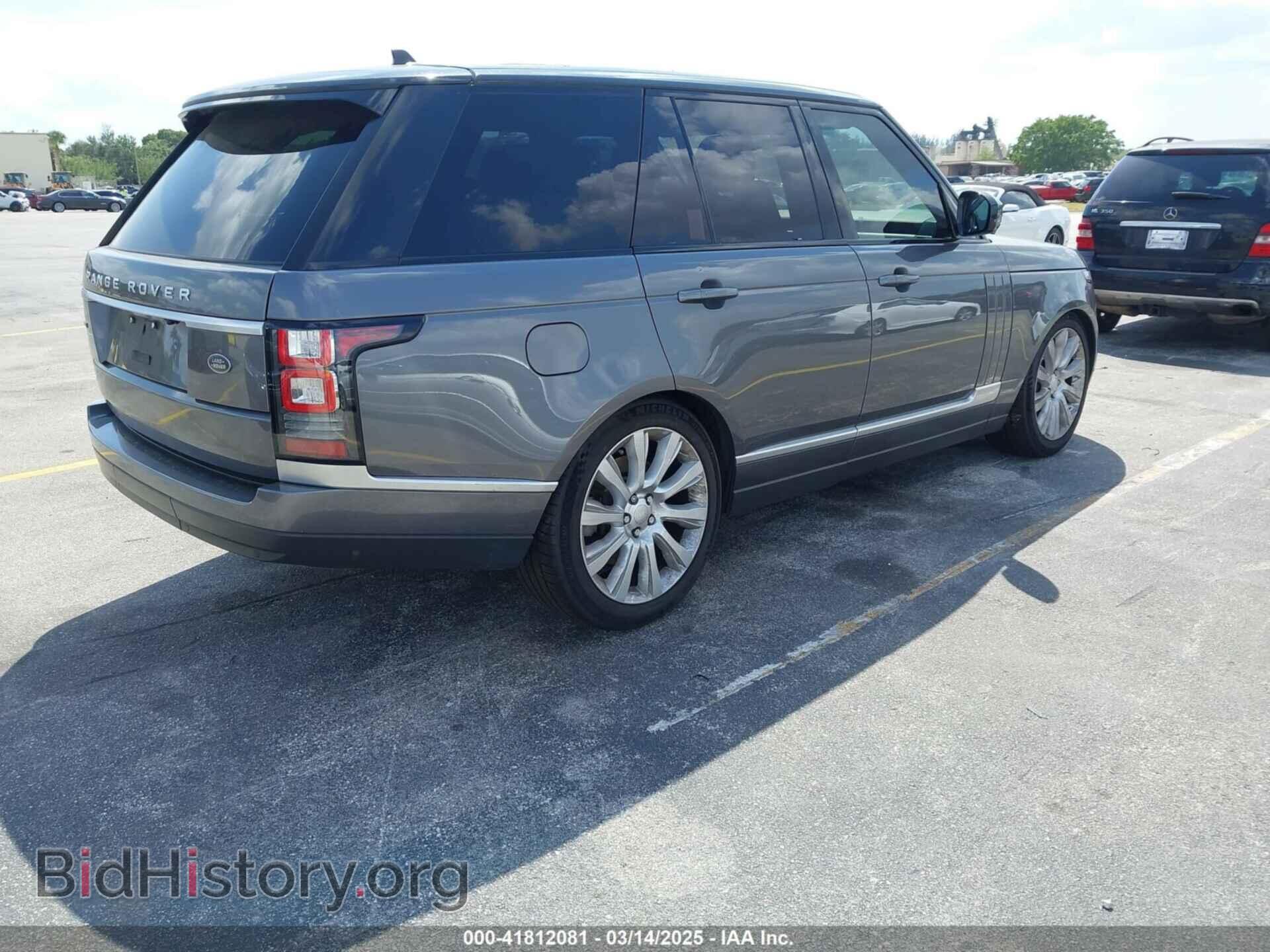 2016 LAND ROVER RANGE ROVER - VIN: SALGS2EF3GA264070 - Фото 4