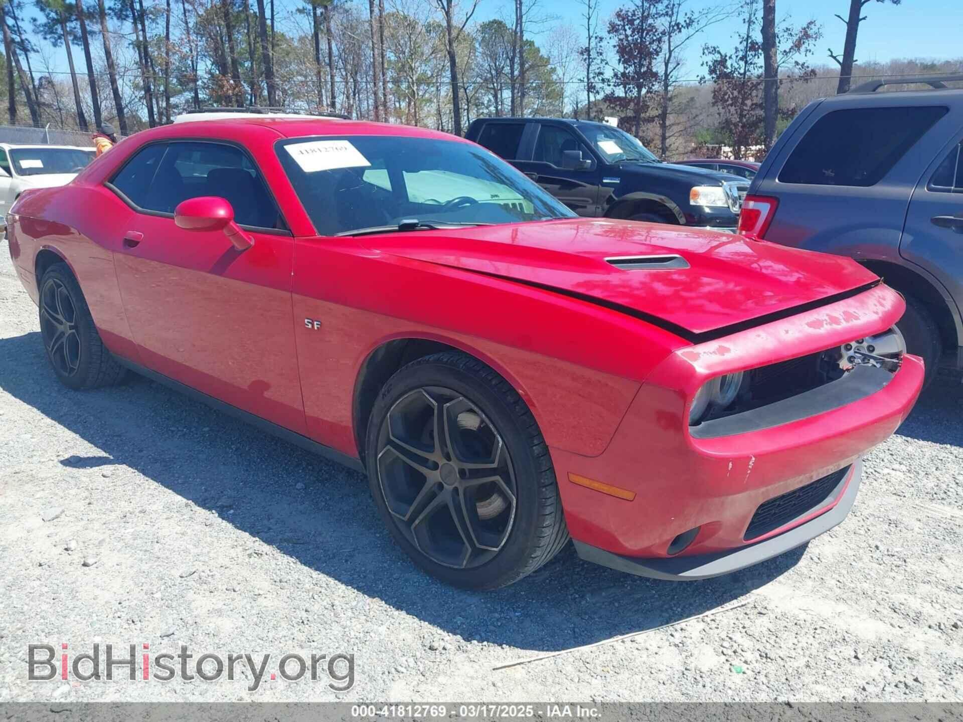 Фотография 2C3CDZAG4FH873745 - DODGE CHALLENGER 2015
