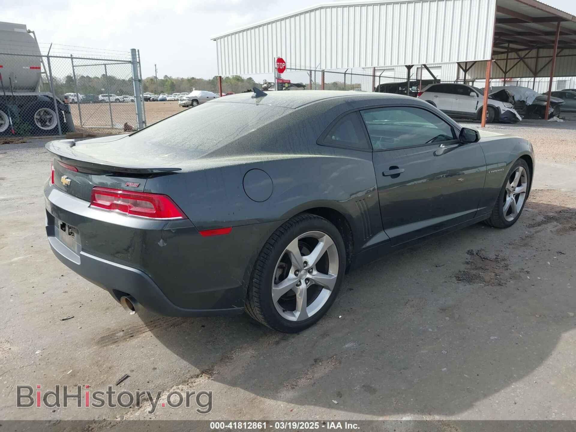 2014 CHEVROLET CAMARO - VIN: 2G1FC1E32E9198905 - Фото 4
