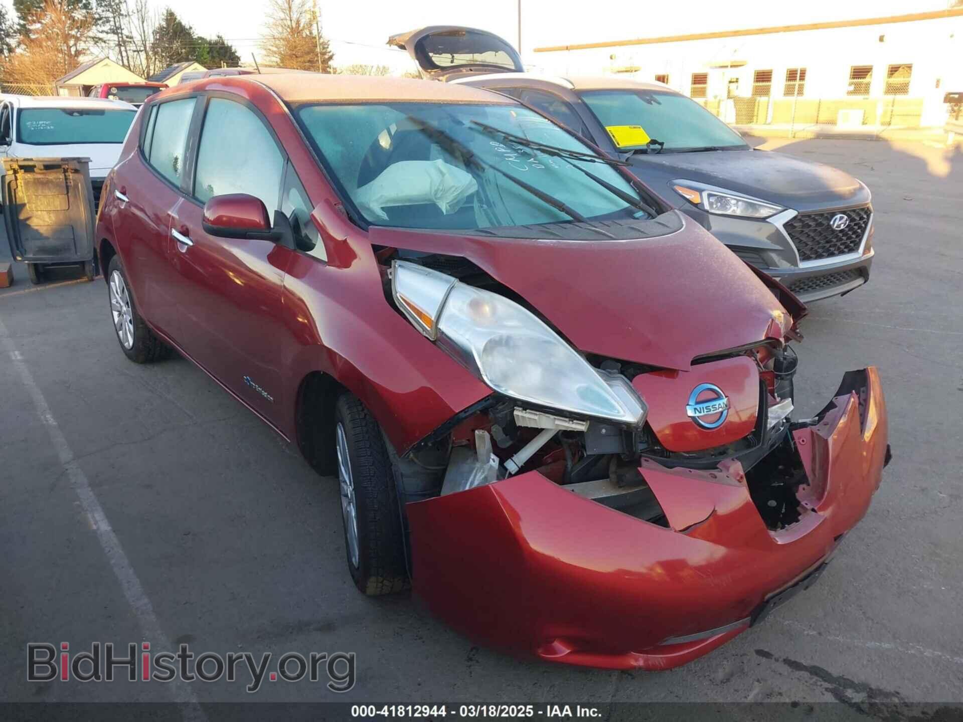 Photo 1N4AZ0CP1FC314563 - NISSAN LEAF 2015