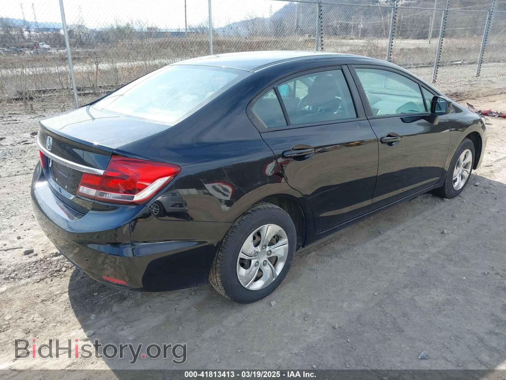 2013 HONDA CIVIC - VIN: 19XFB2F57DE252943 - Фото 4