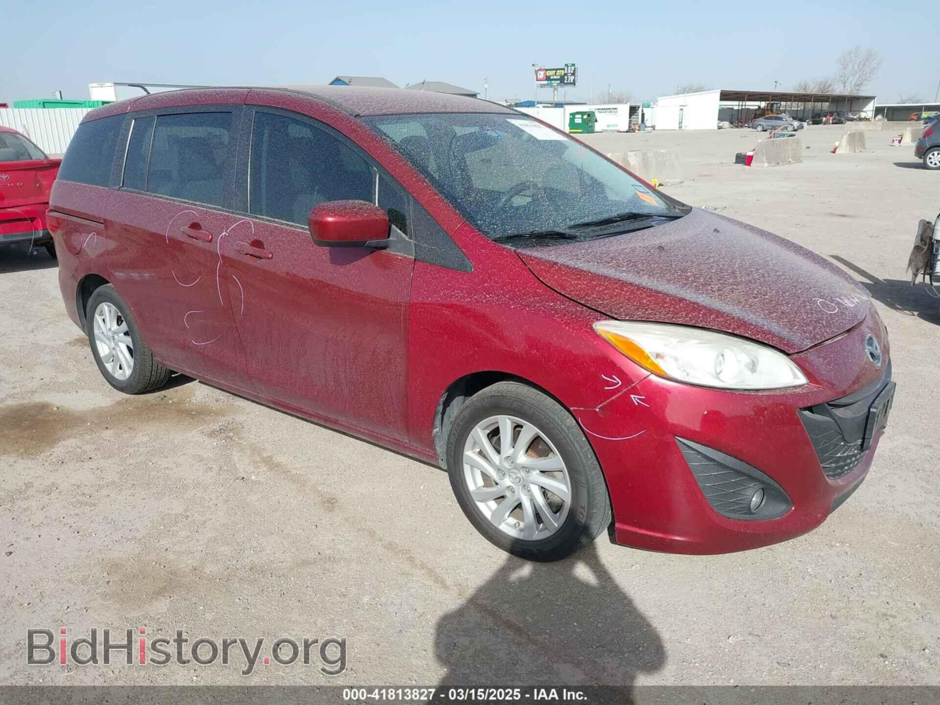 Photo JM1CW2BL5C0102364 - MAZDA MAZDA5 2012