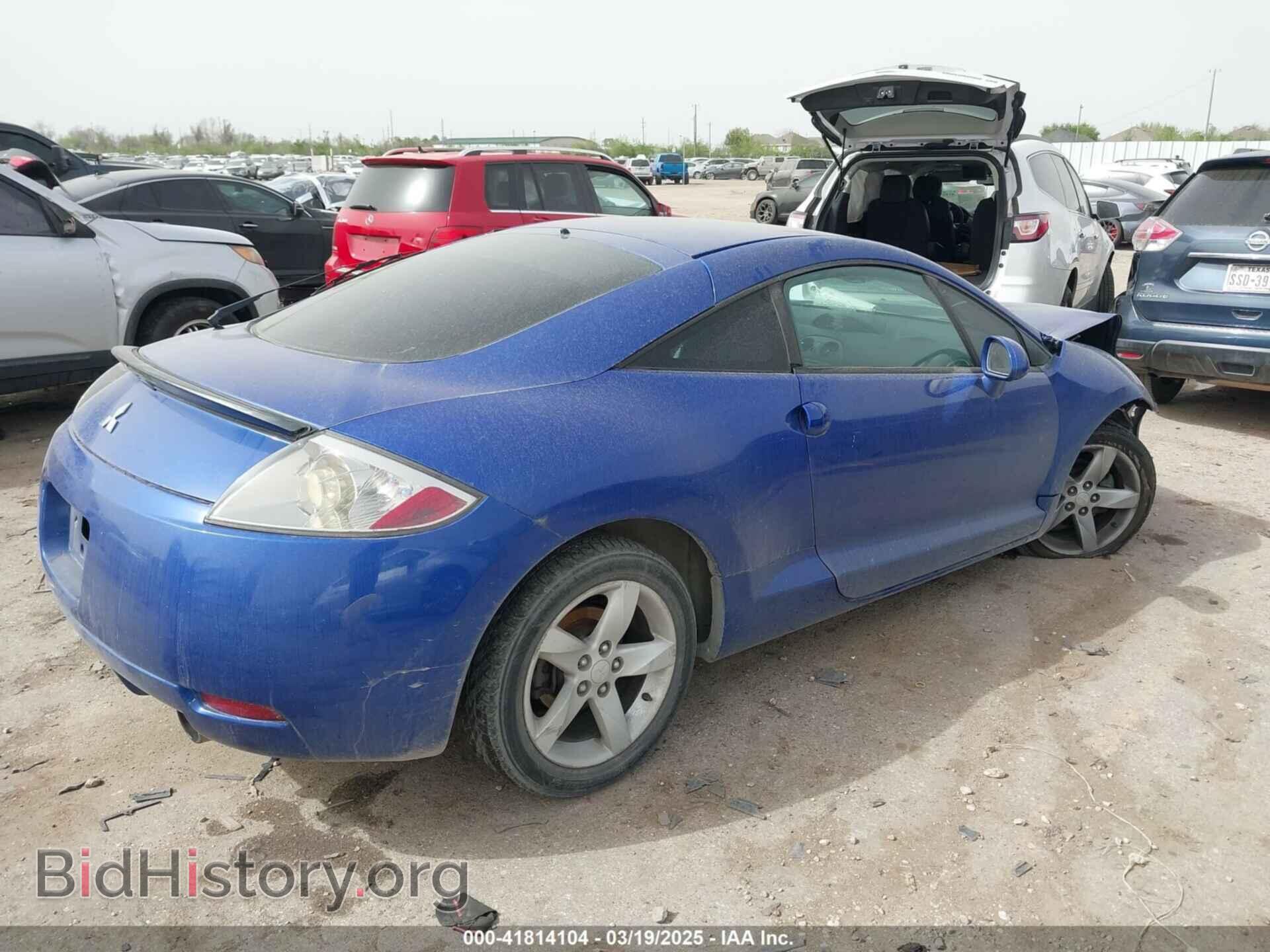 2006 MITSUBISHI ECLIPSE - VIN: 4A3AK34T36E020997 - Фото 4