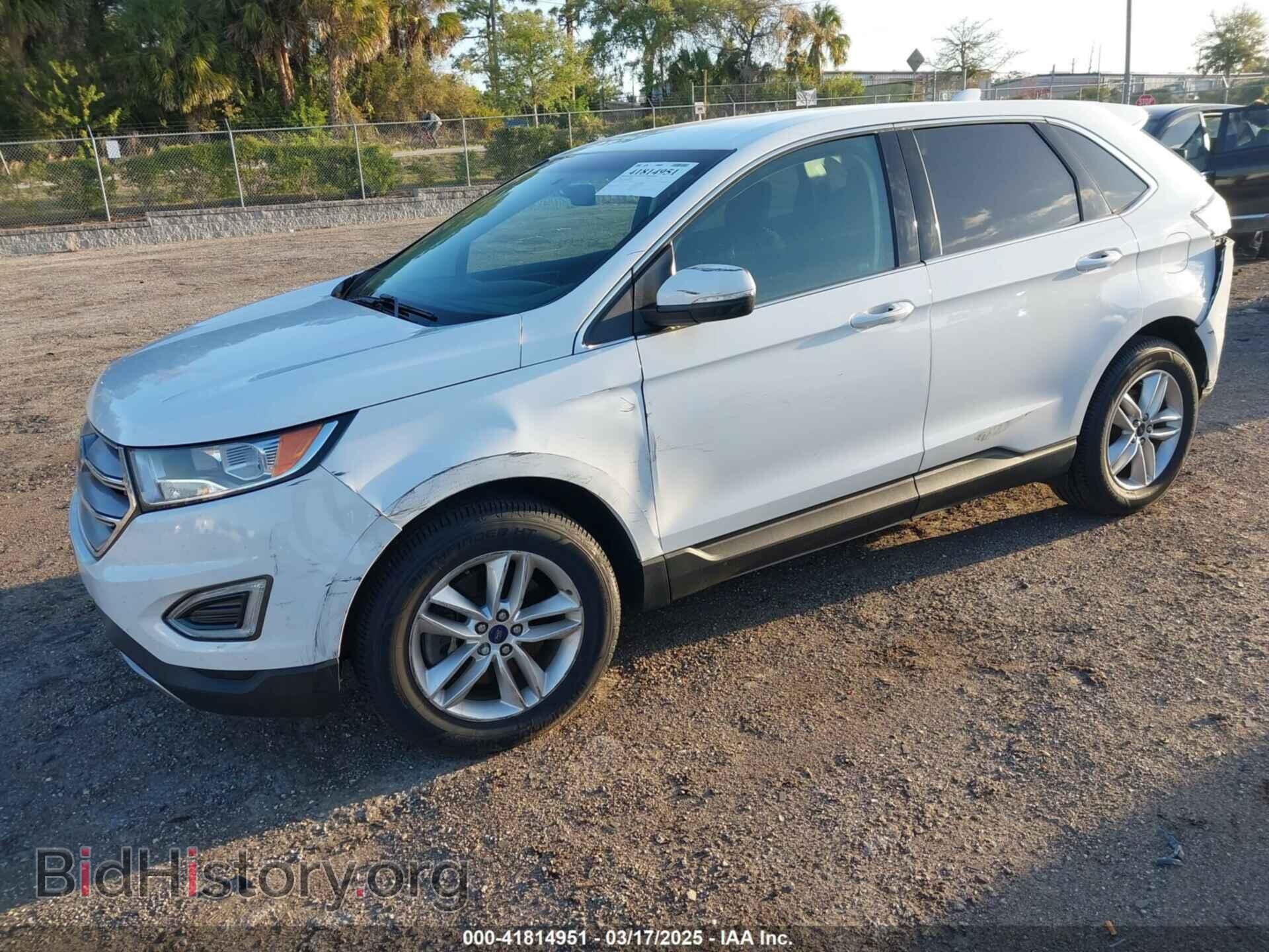 2015 FORD EDGE - VIN: 2FMTK4J84FBB76894 - Фото 2