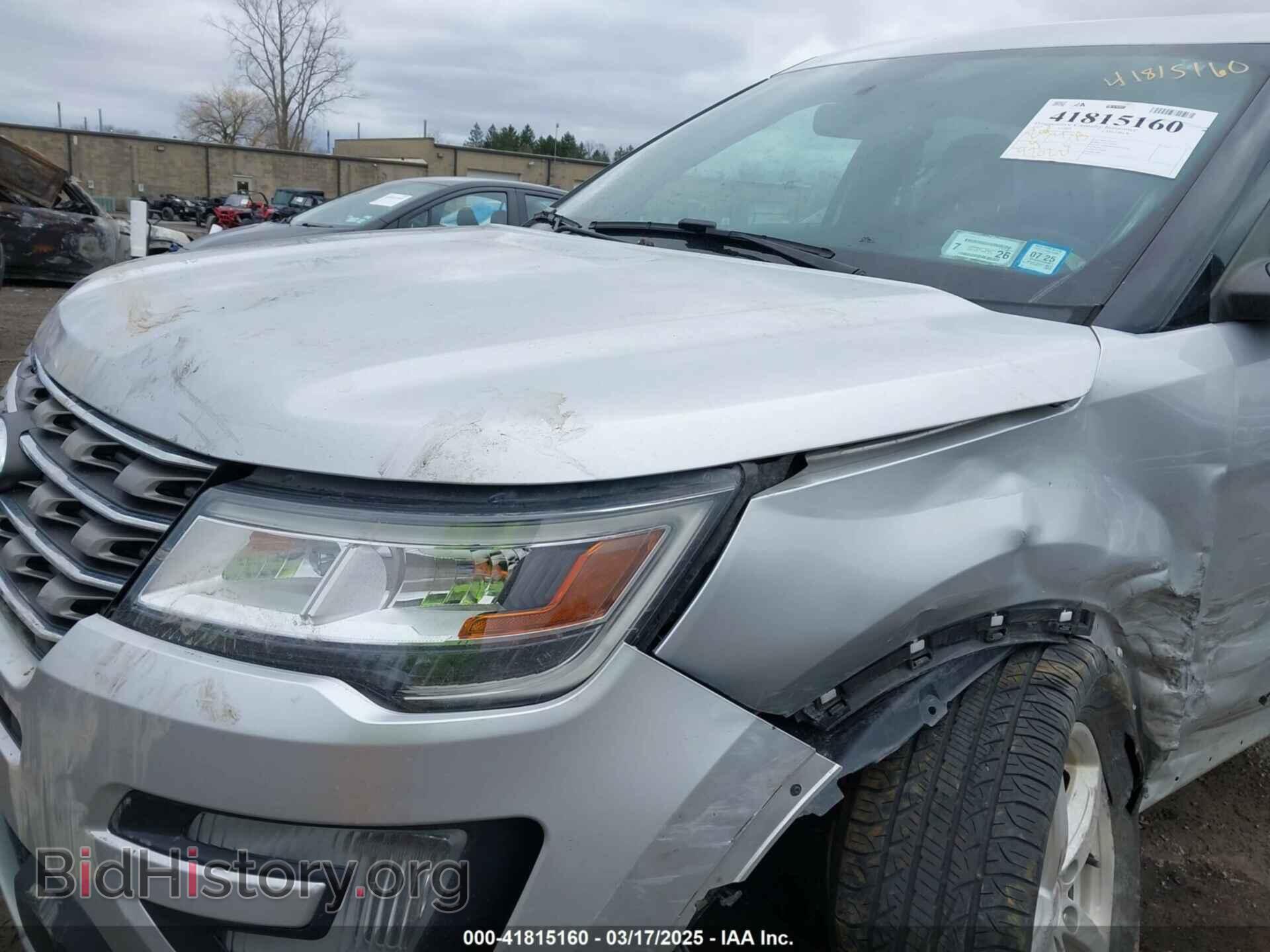 2017 FORD EXPLORER - VIN: 1FM5K8D81HGD94315 - Фото 6