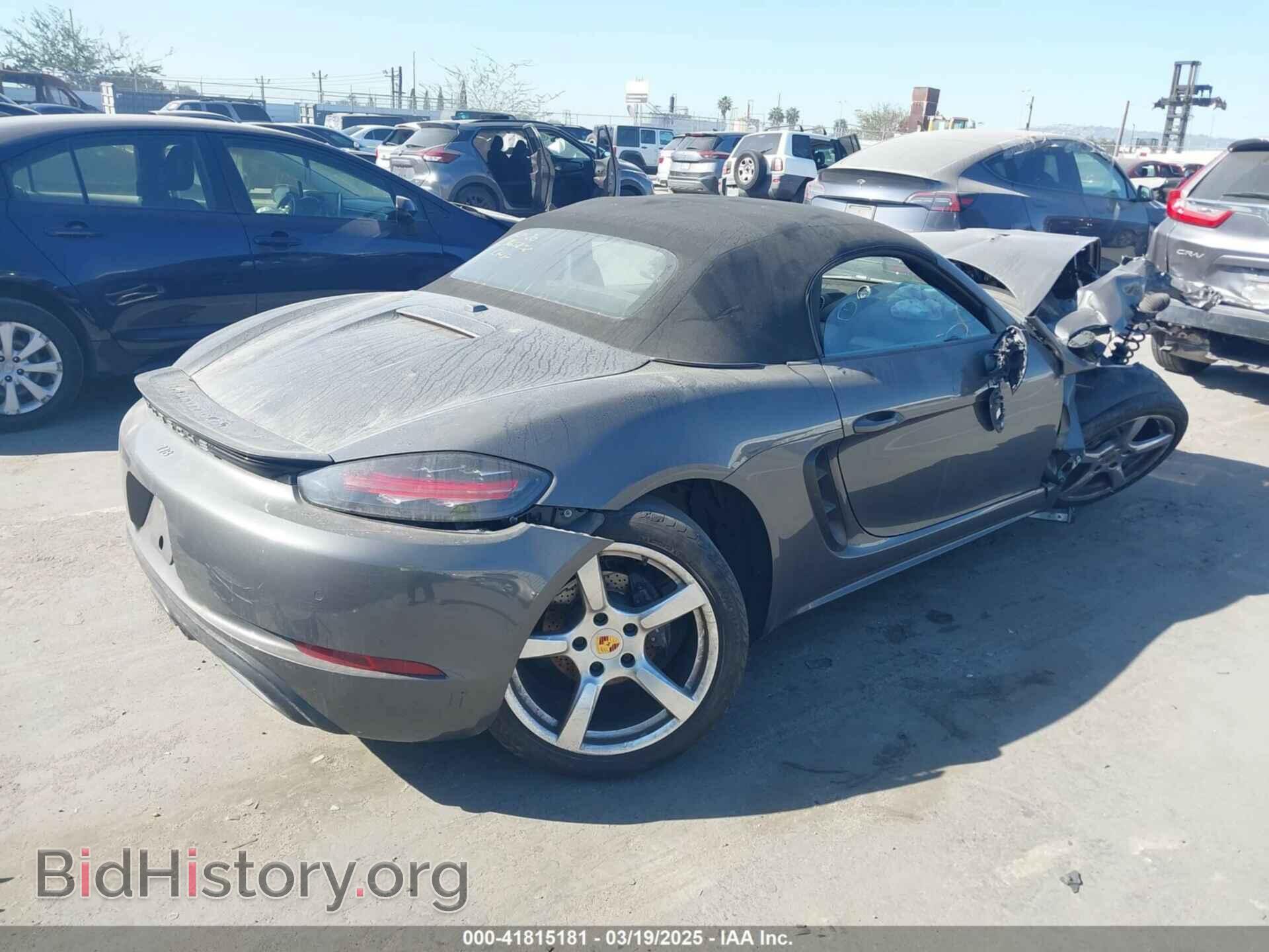 2018 PORSCHE 718 BOXSTER - VIN: WP0CA2A83JS211175 - Фото 4