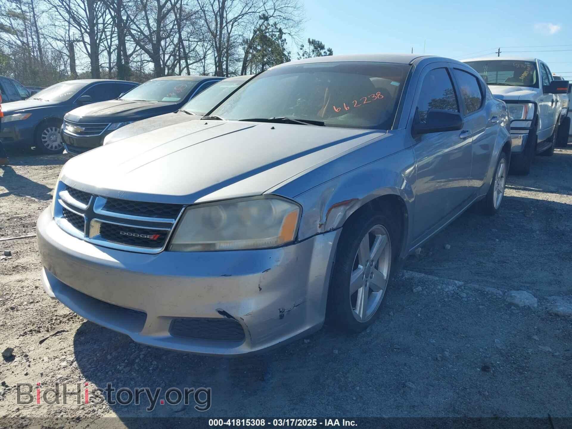 2013 DODGE AVENGER - VIN: 1C3CDZAB5DN662238 - Photo 2