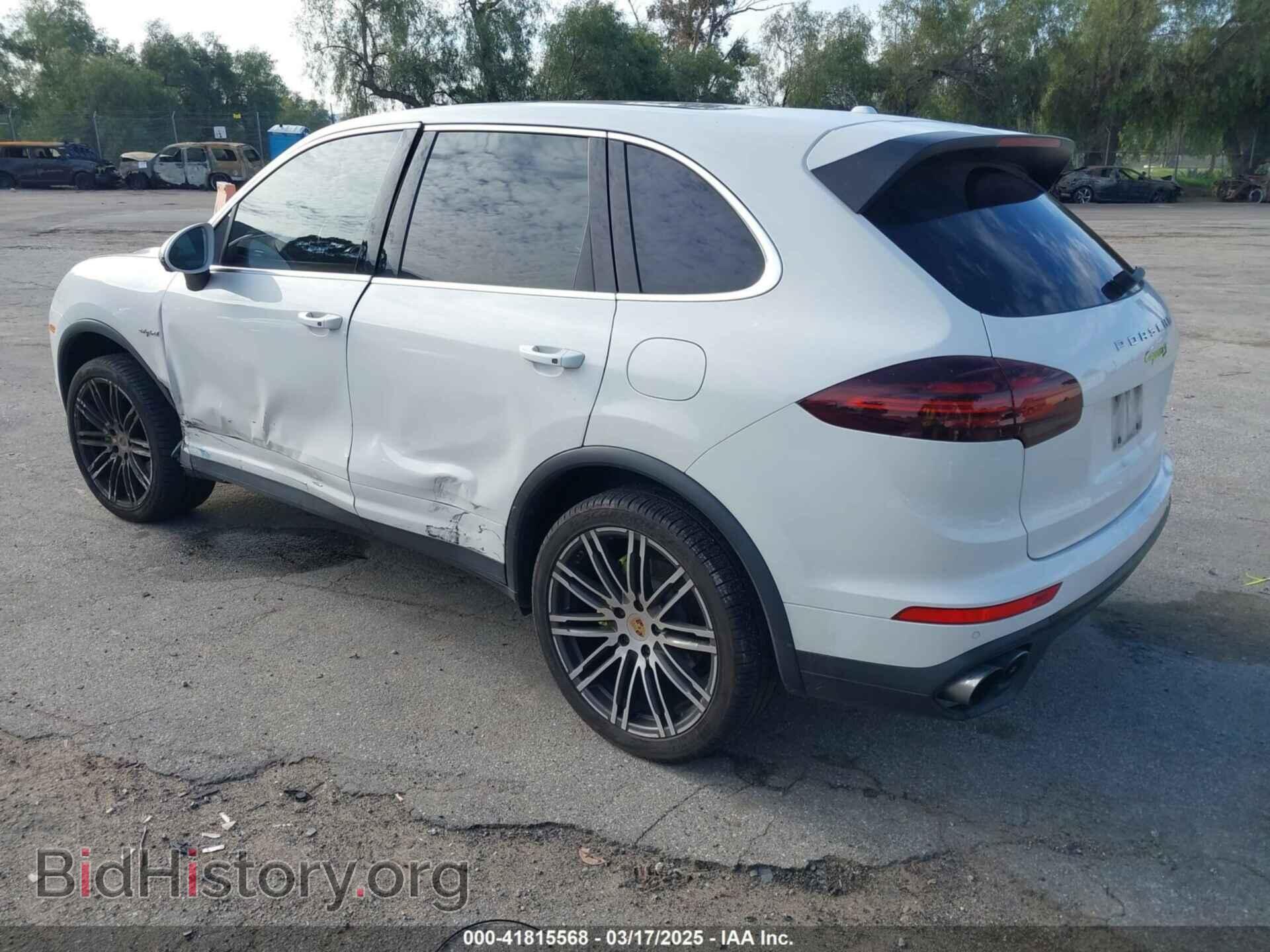 2016 PORSCHE CAYENNE E-HYBRID - VIN: WP1AE2A25GLA58503 - Фото 3