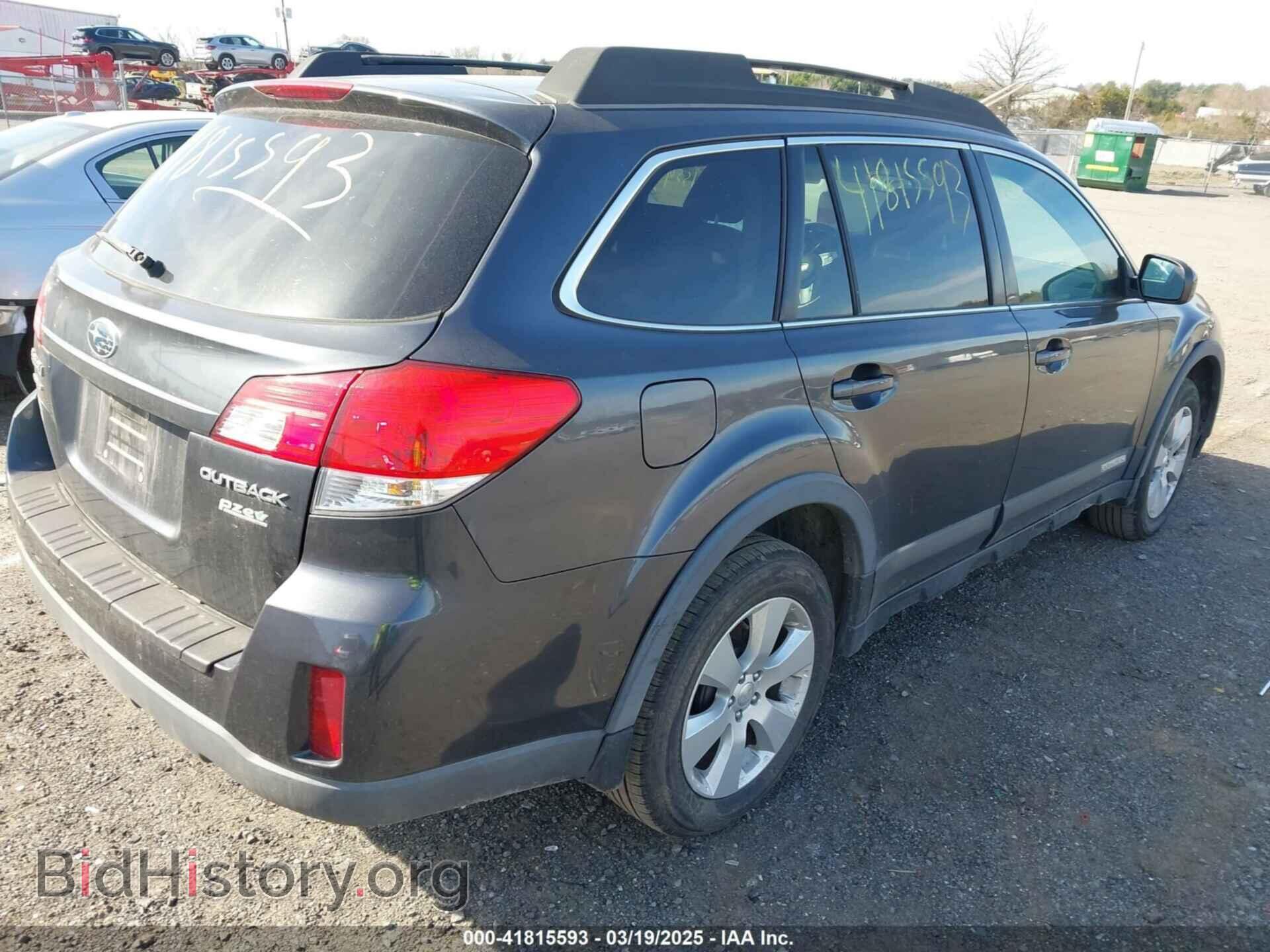 2011 SUBARU OUTBACK - VIN: 4S4BRBCC4B3432054 - Фото 4