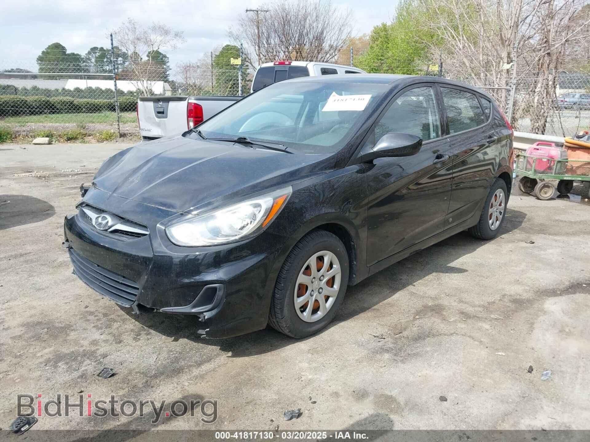 2013 HYUNDAI ACCENT - VIN: KMHCT5AE9DU084356 - Фото 2