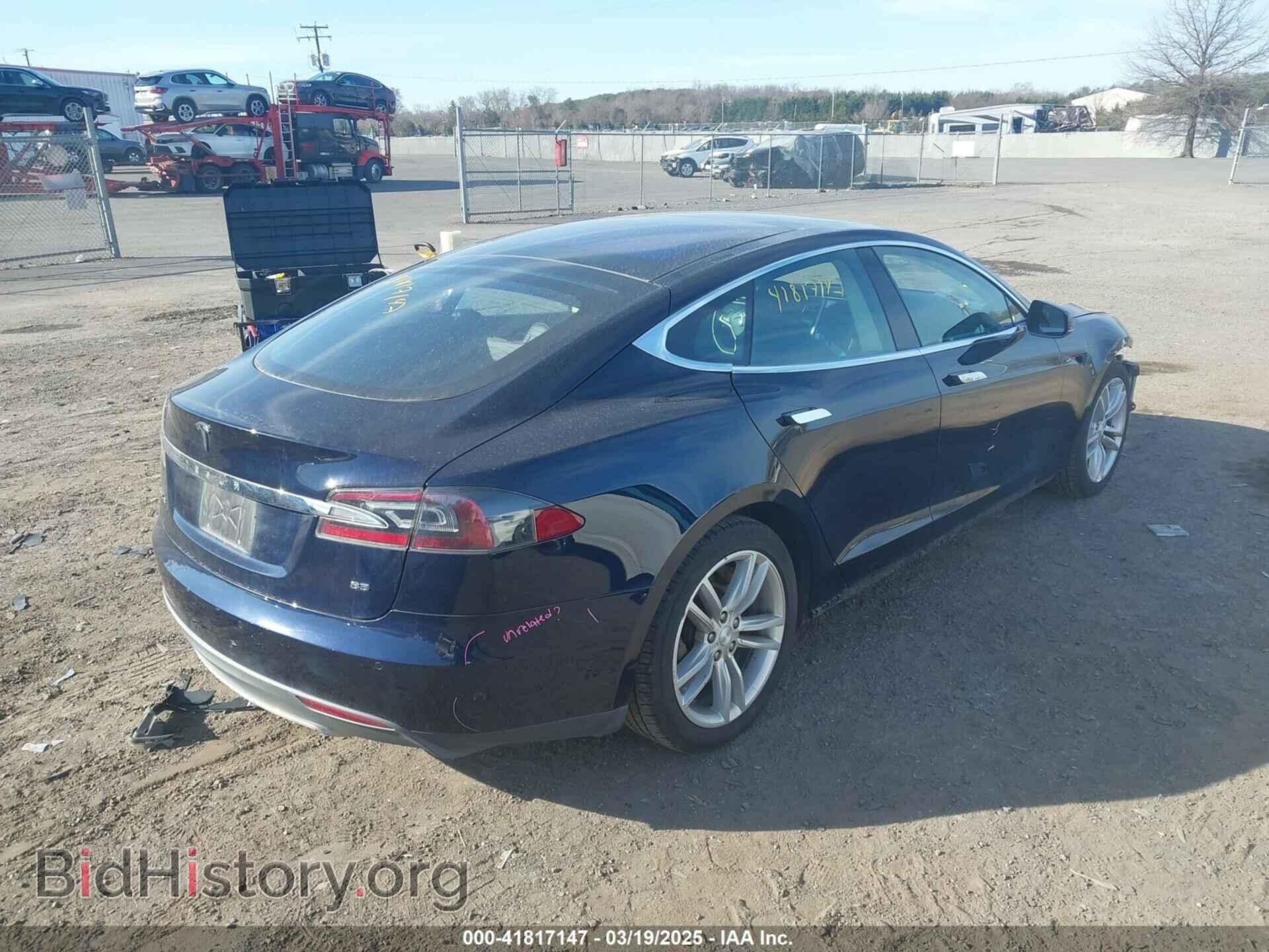 2013 TESLA MODEL S - VIN: 5YJSA1CN7DFP28067 - Фото 4