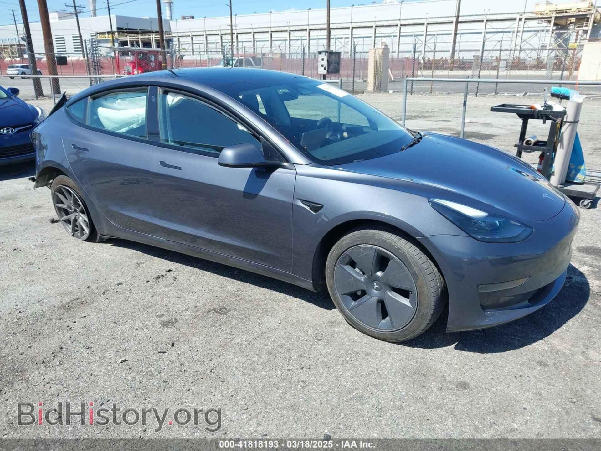 Photo 5YJ3E1EA6PF659914 - TESLA MODEL 3 2023