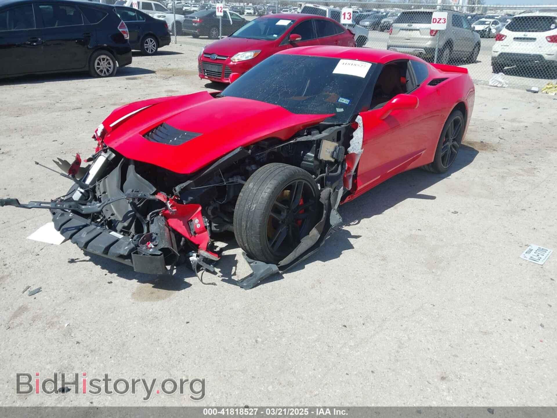 2015 CHEVROLET CORVETTE - VIN: 1G1YM2D71F5105497 - Фото 2