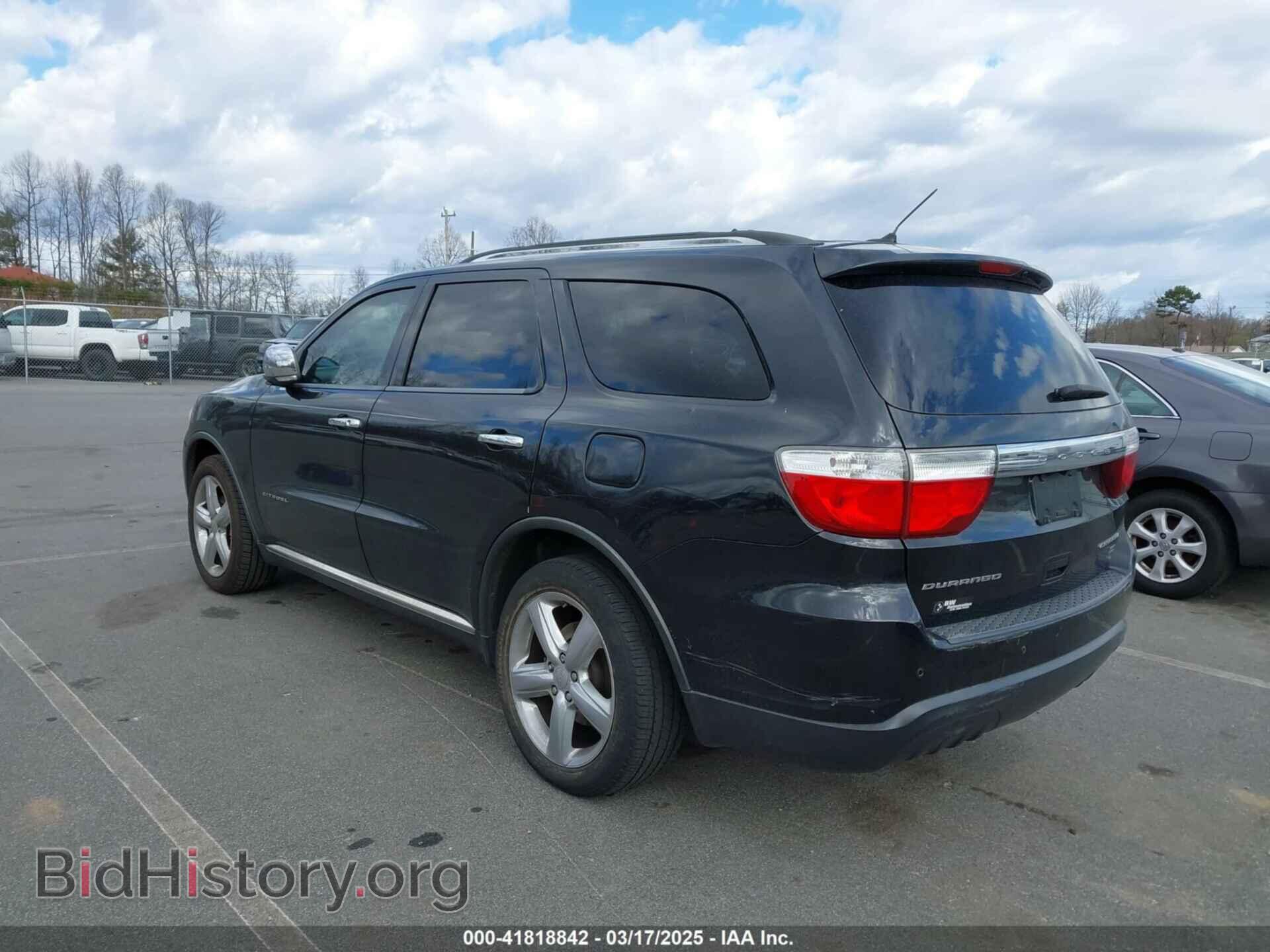 2013 DODGE DURANGO - VIN: 1C4RDHEG8DC608255 - Photo 3