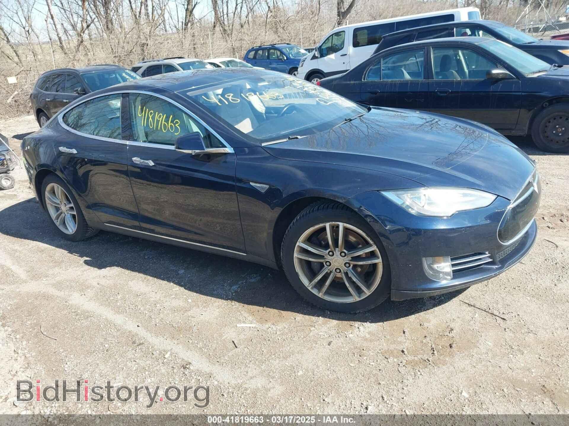 Photo 5YJSA1H14EFP41236 - TESLA MODEL S 2014