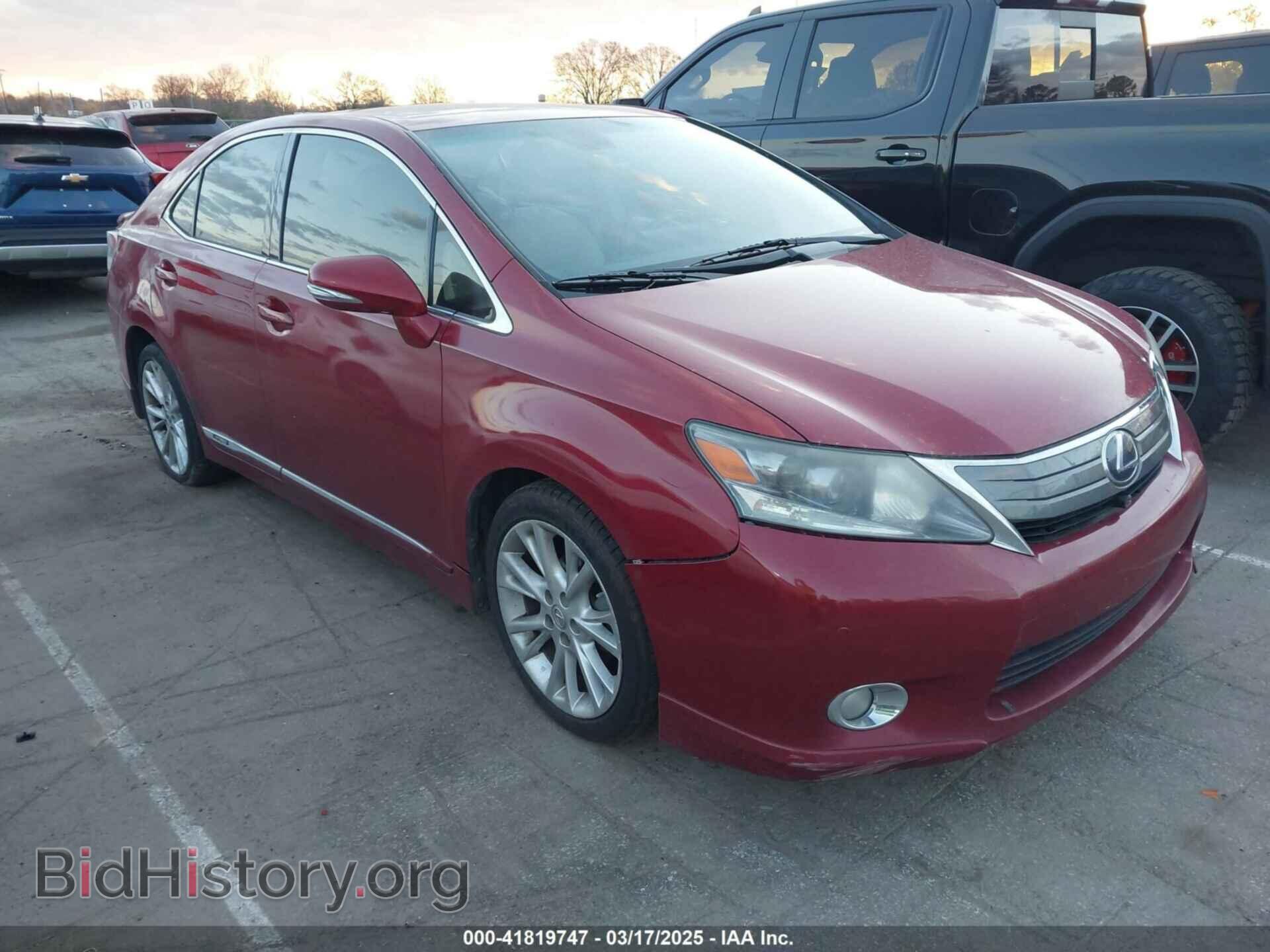 Фотография JTHBB1BA6B2043942 - LEXUS HS 250H 2011