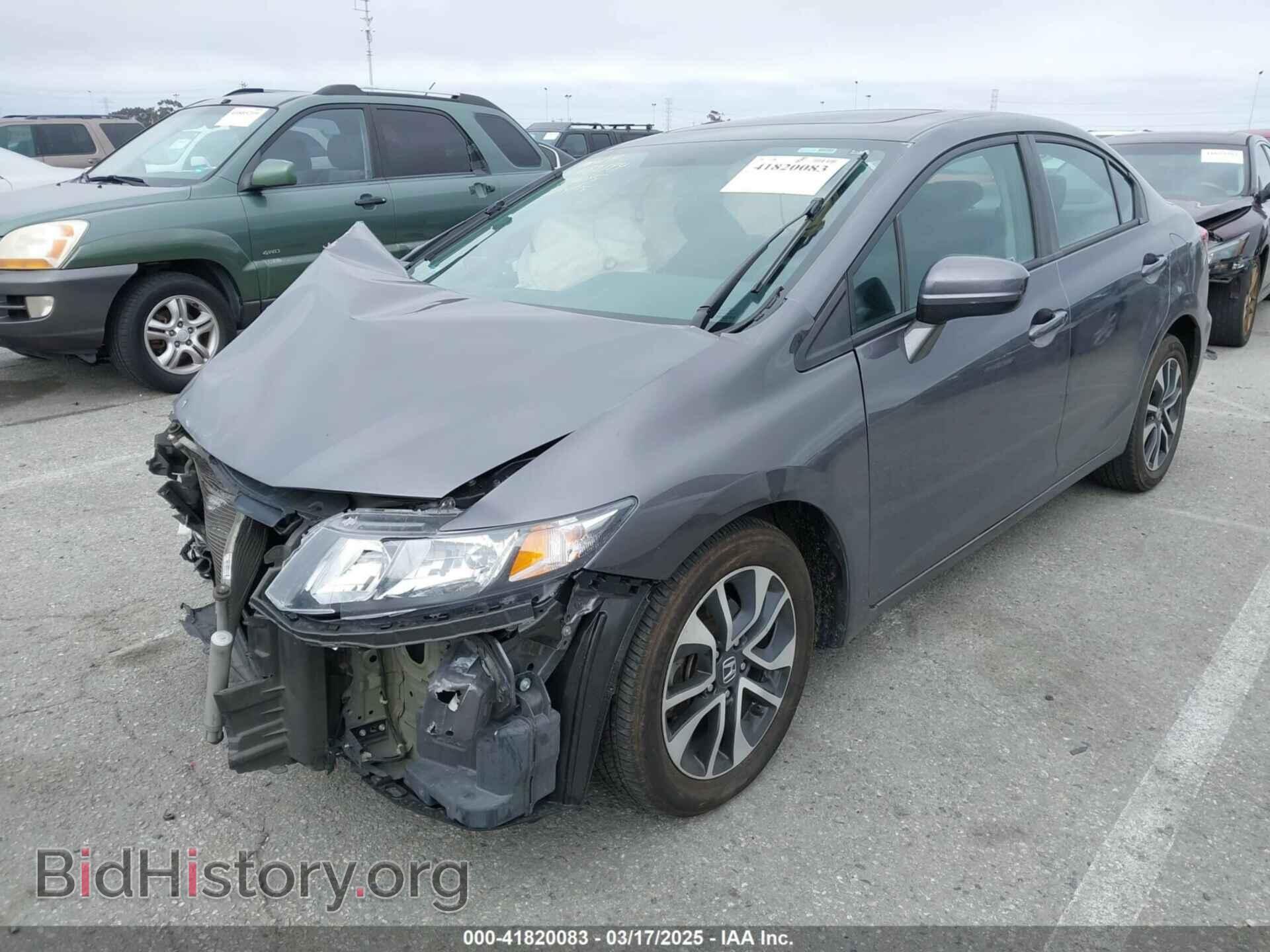 2015 HONDA CIVIC - VIN: 19XFB2F83FE255612 - Фото 2