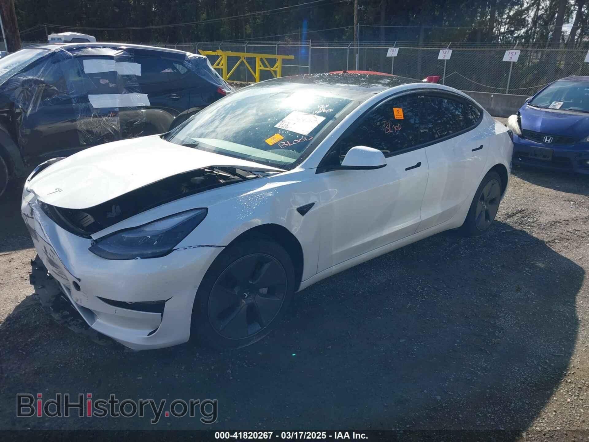 2021 TESLA MODEL 3 - VIN: 5YJ3E1EA0MF062074 - Photo 2