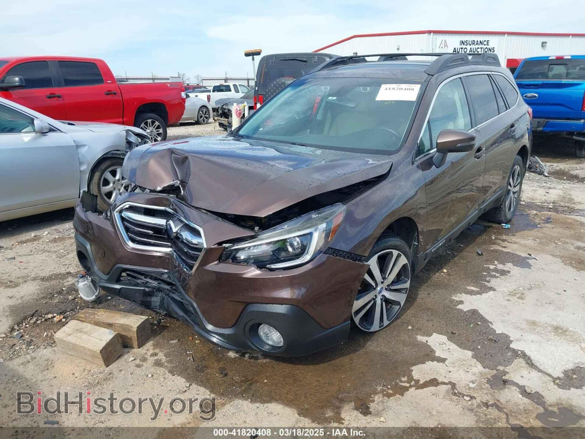2019 SUBARU OUTBACK - VIN: 4S4BSANC7K3249727 - Фото 2