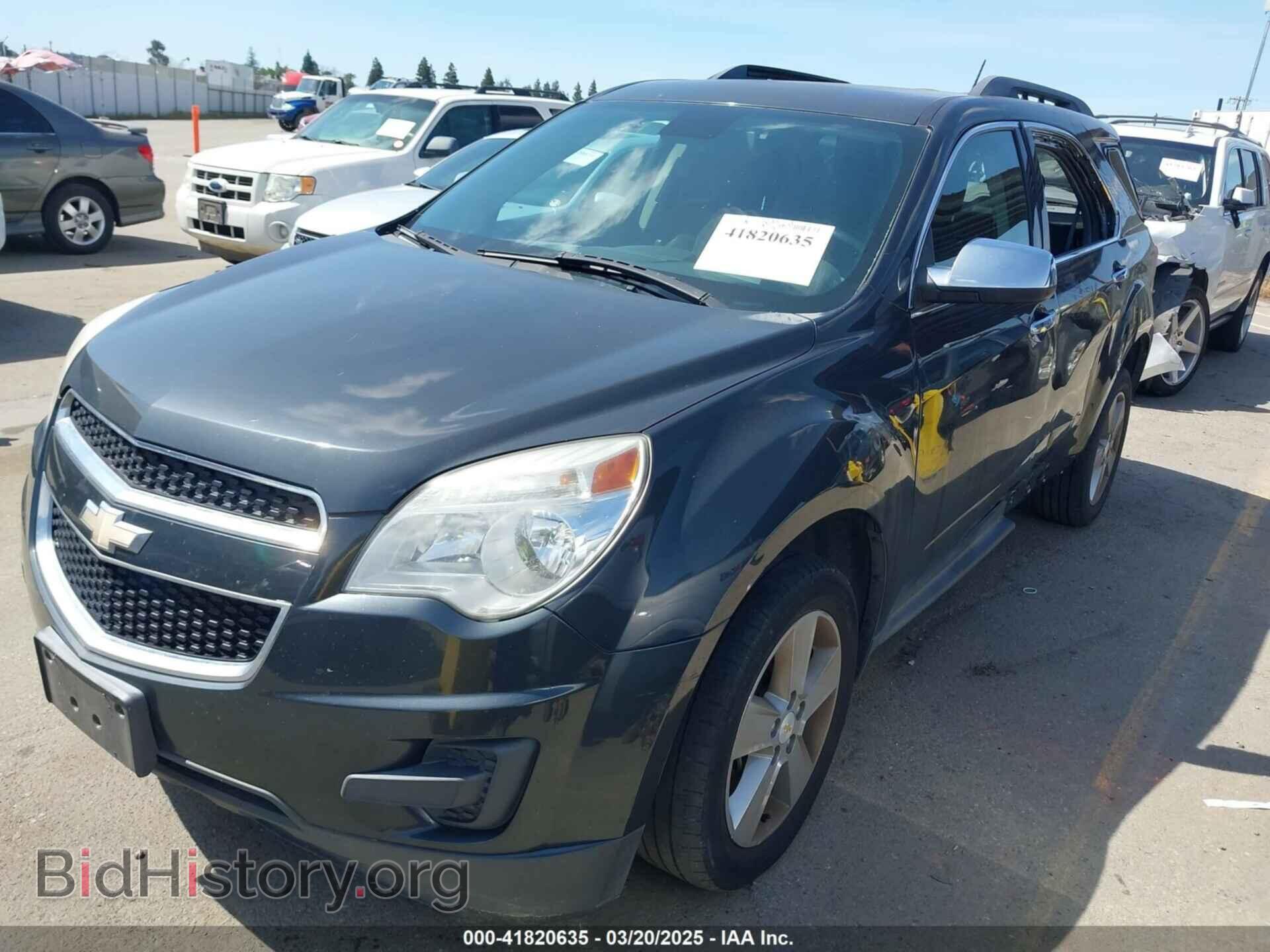 2013 CHEVROLET EQUINOX - VIN: 2GNFLDE36D6425822 - Фото 2