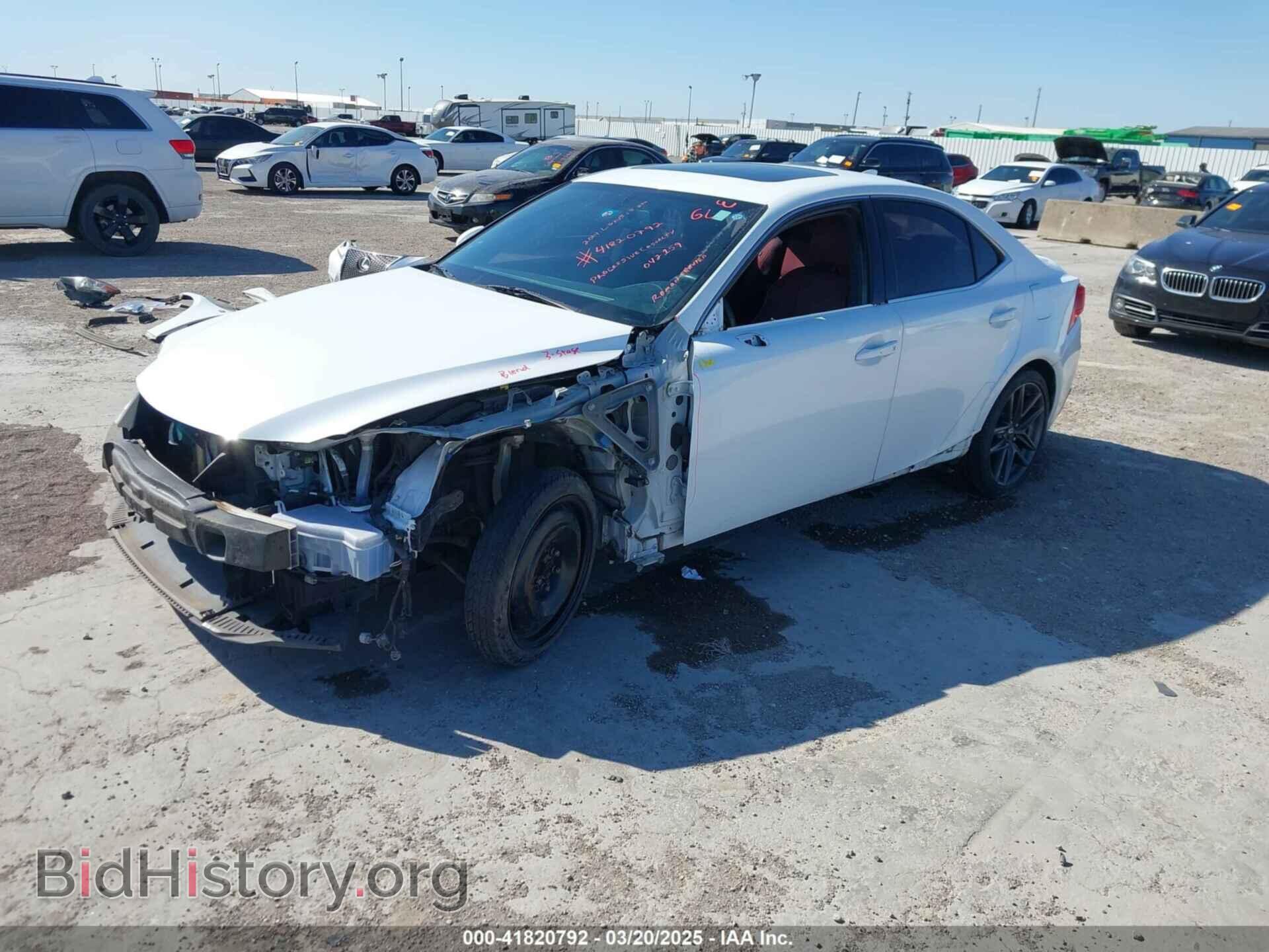 2014 LEXUS IS 250 - VIN: JTHBF1D21E5042159 - Фото 2