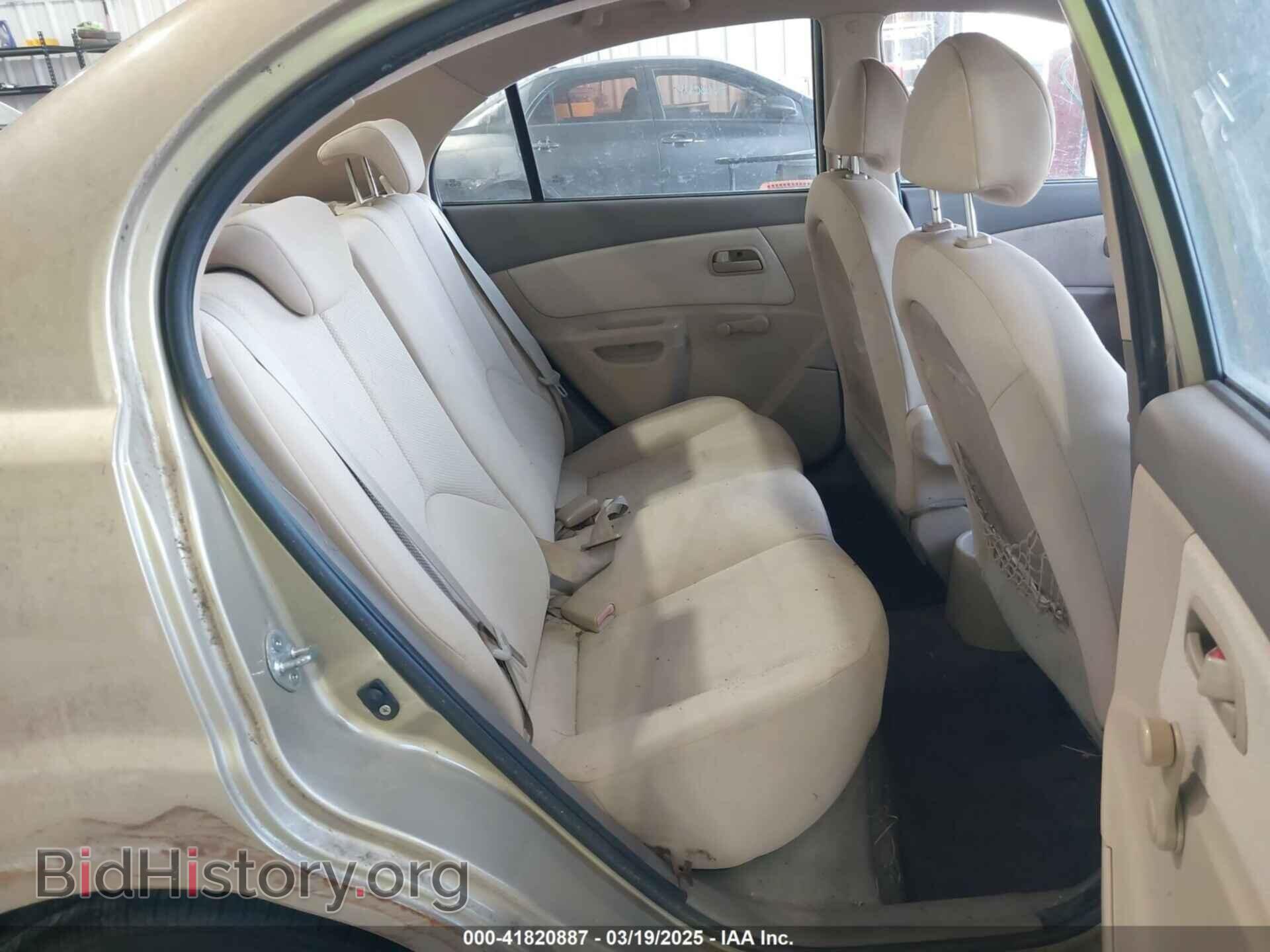 2009 KIA RIO - VIN: KNADE223796554813 - Фото 8