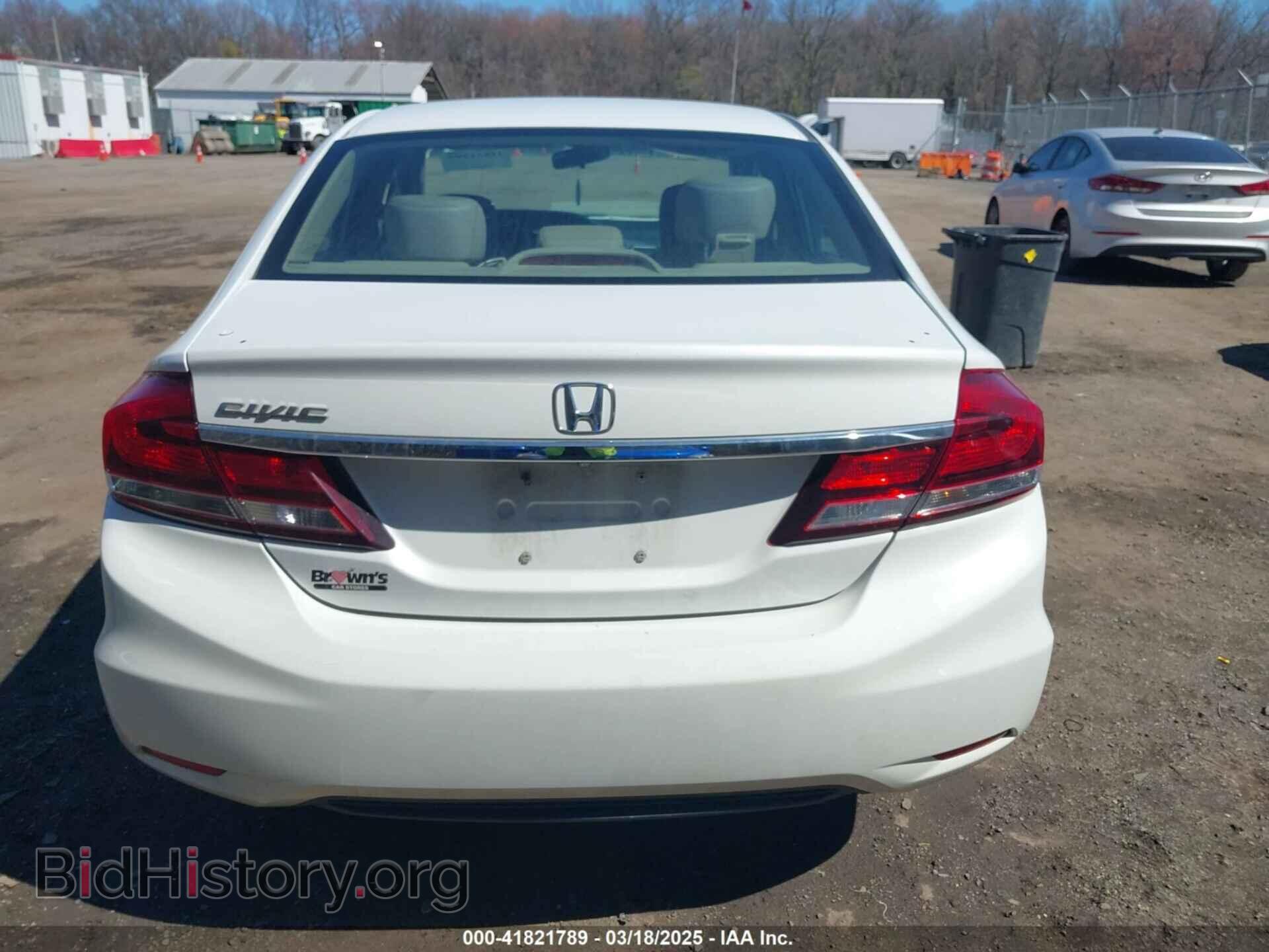 2013 HONDA CIVIC - VIN: 19XFB2F96DE200626 - Фото 16