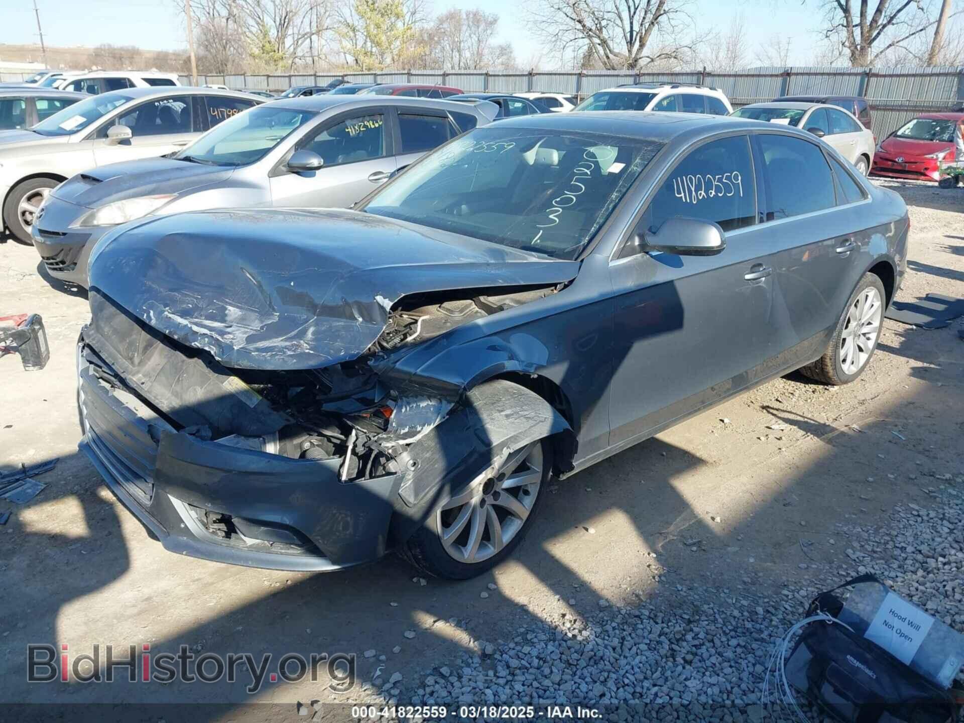 2013 AUDI A4 - VIN: WAUFFAFL5DN025031 - Фото 2
