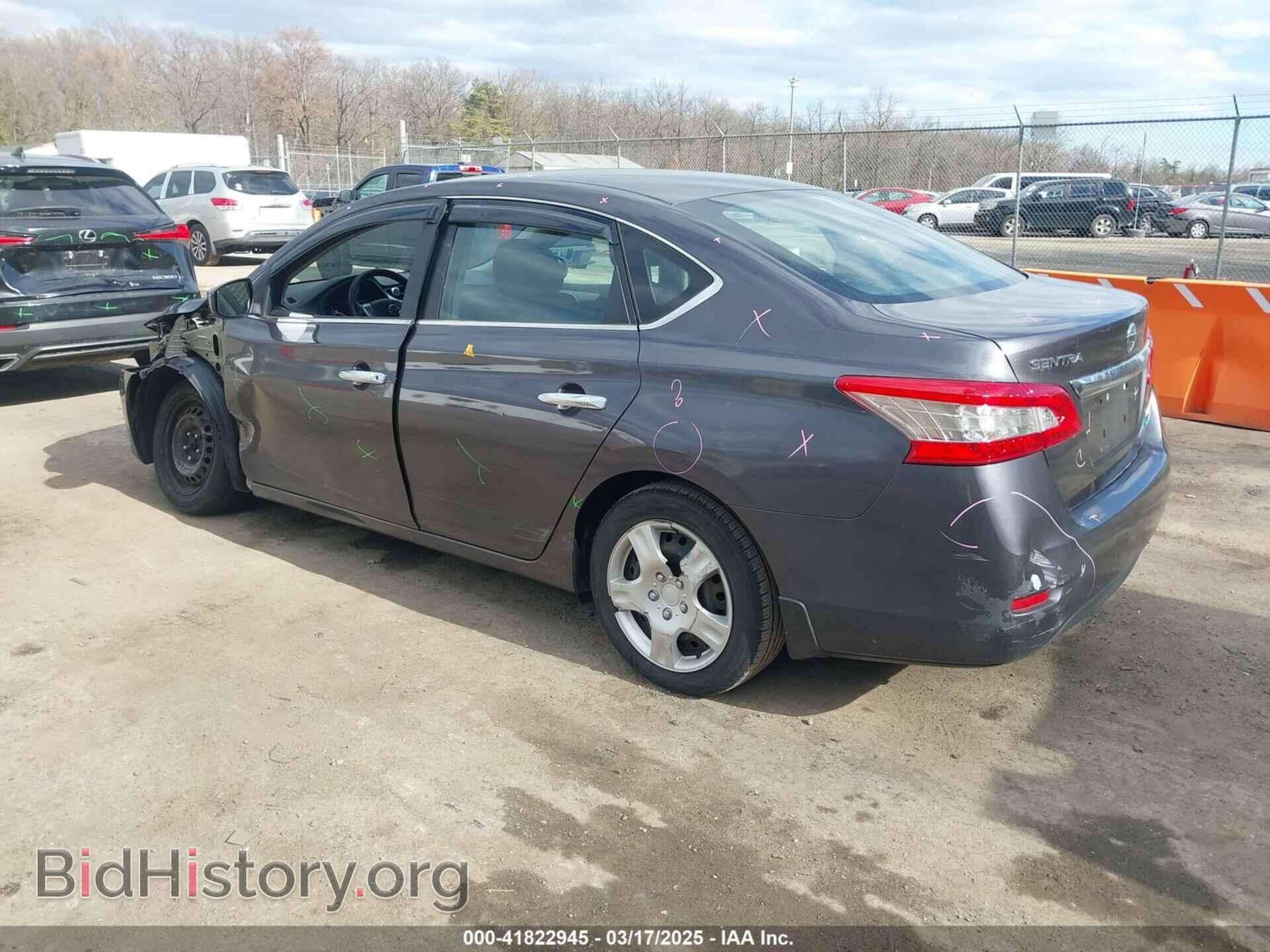 2014 NISSAN SENTRA - VIN: 3N1AB7AP1EL619982 - Фото 3