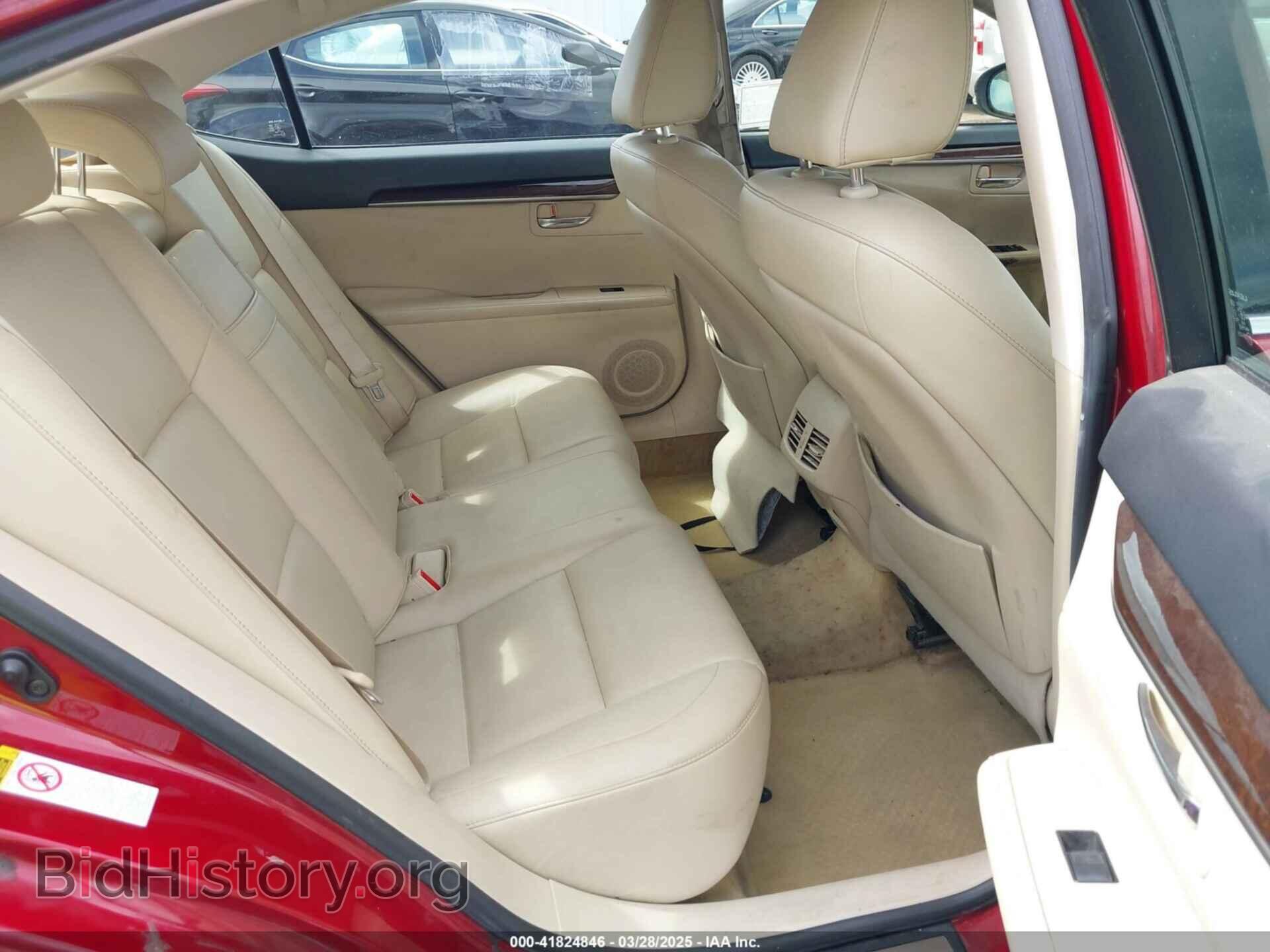 2013 LEXUS ES 350 - VIN: JTHBK1GG7D2002025 - Фото 8