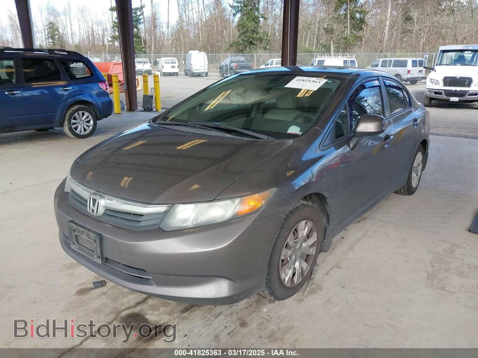 2012 HONDA CIVIC - VIN: 2HGFB2F53CH598752 - Photo 2