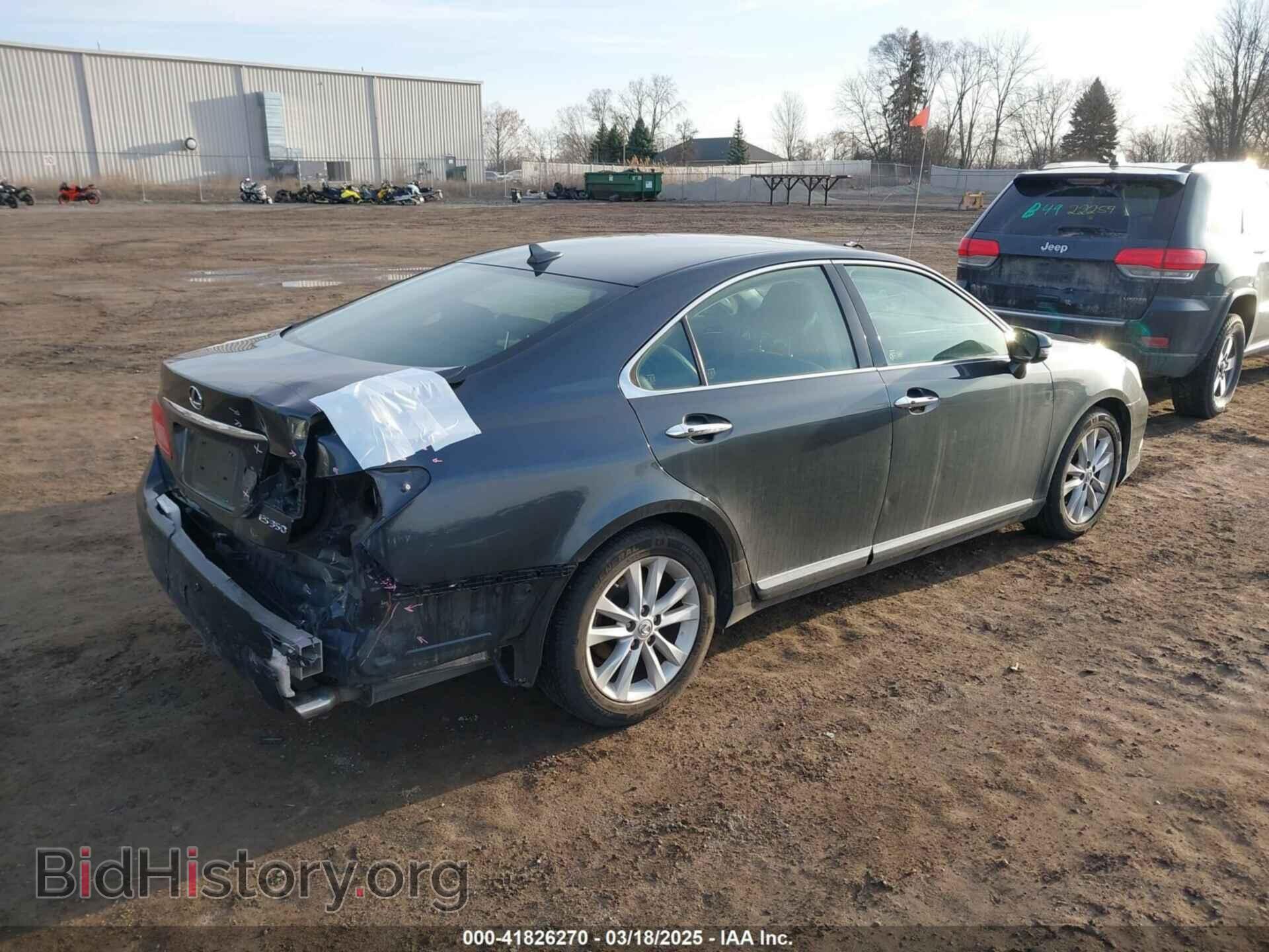 2011 LEXUS ES 350 - VIN: JTHBK1EGXB2455393 - Фото 4