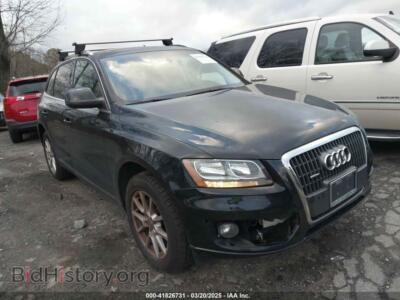 2012 Audi Q5 2.0T Premium, черный — VIN WA1CFAFP2CA136015, IAAI