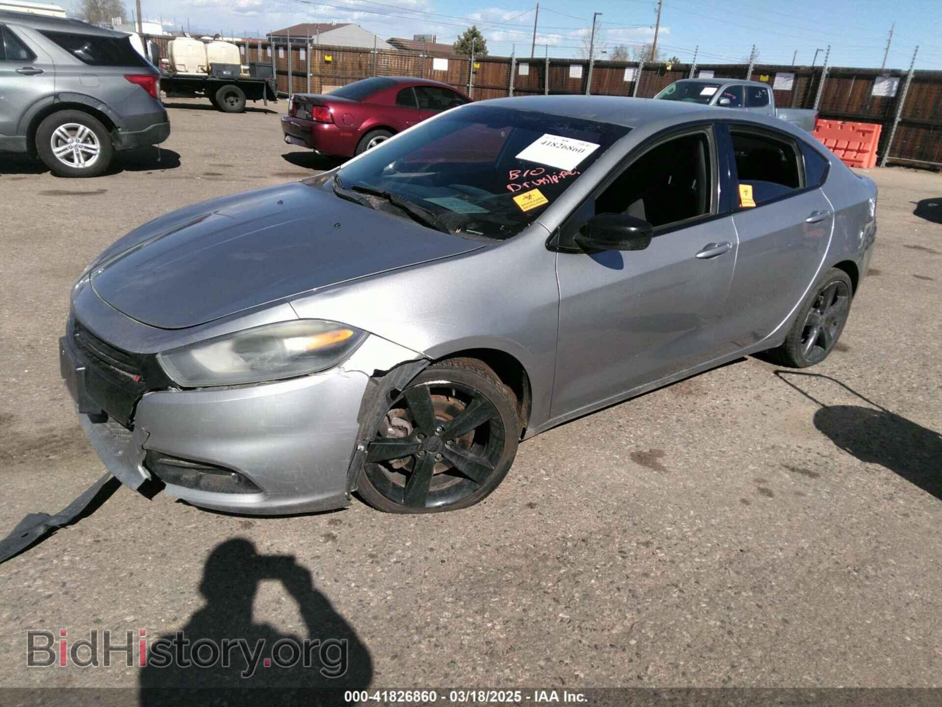 2015 DODGE DART - VIN: 1C3CDFBB5FD330791 - Фото 2