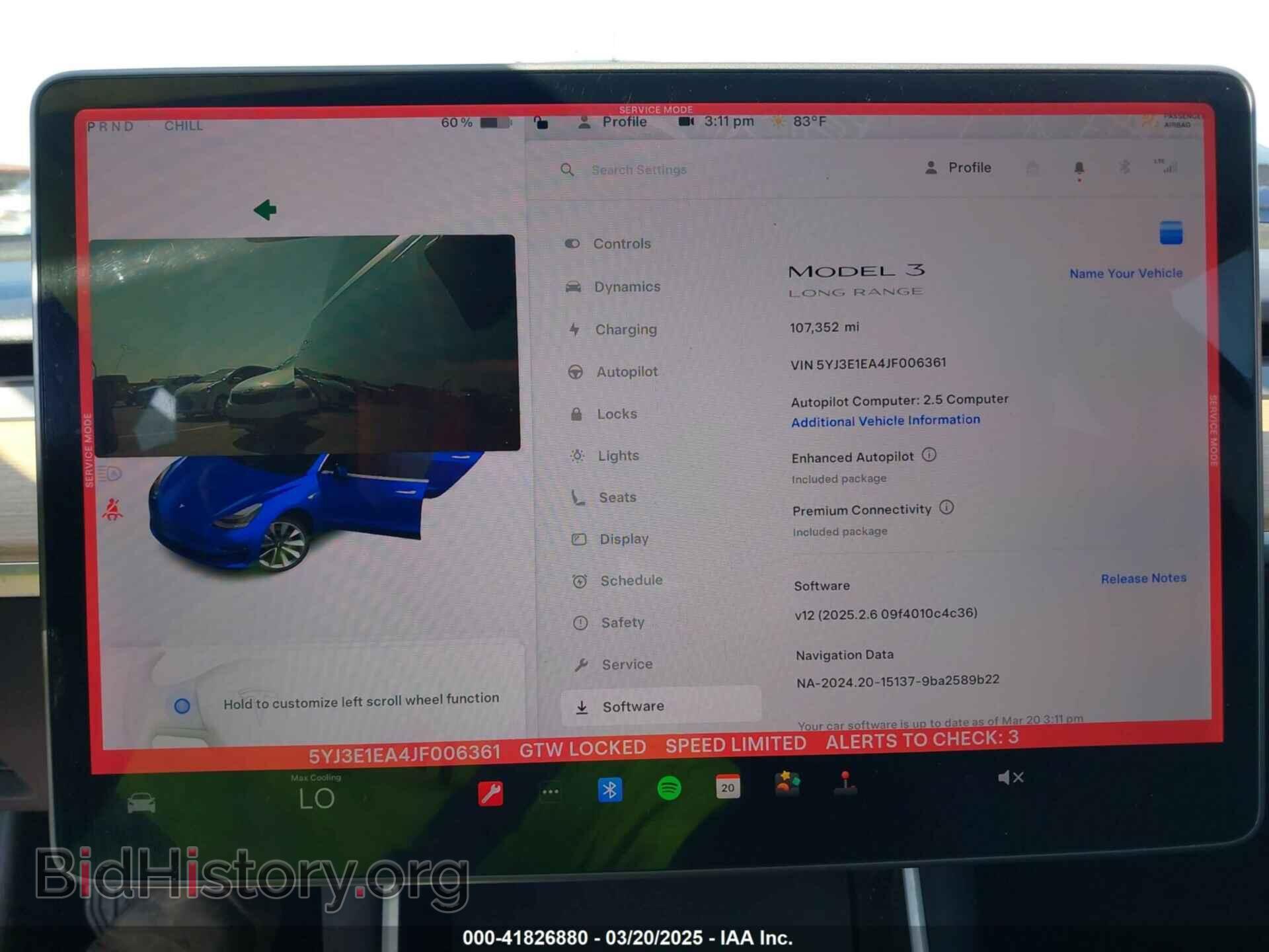 2018 TESLA MODEL 3 - VIN: 5YJ3E1EA4JF006361 - Photo 7